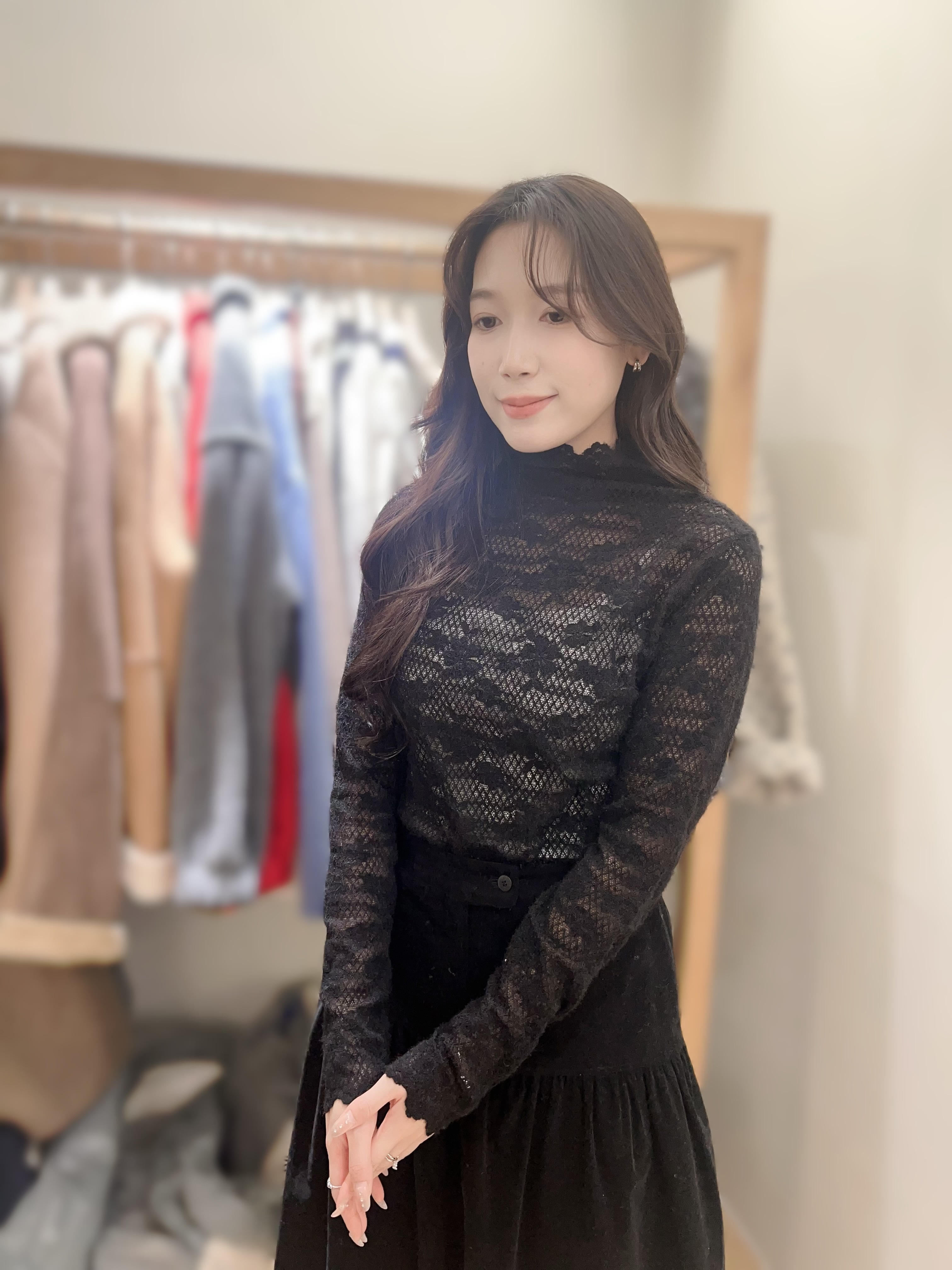 TZ07  LACE綿 胸 38-44長 22   $399 (一口價)