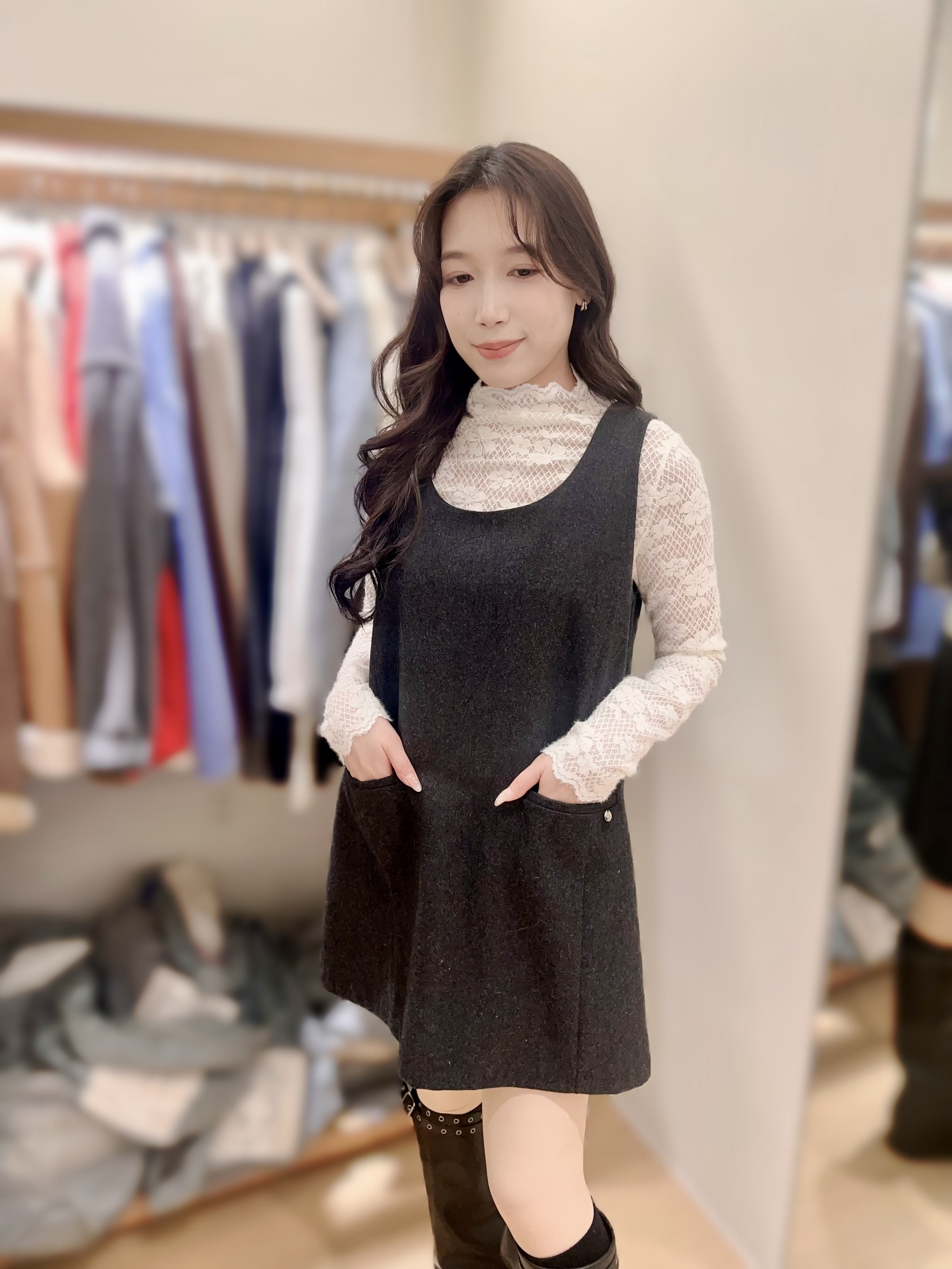 TZ13 50 %羊毛  胸 38長 31.5 腰 41 hip 43$569 (一口價)