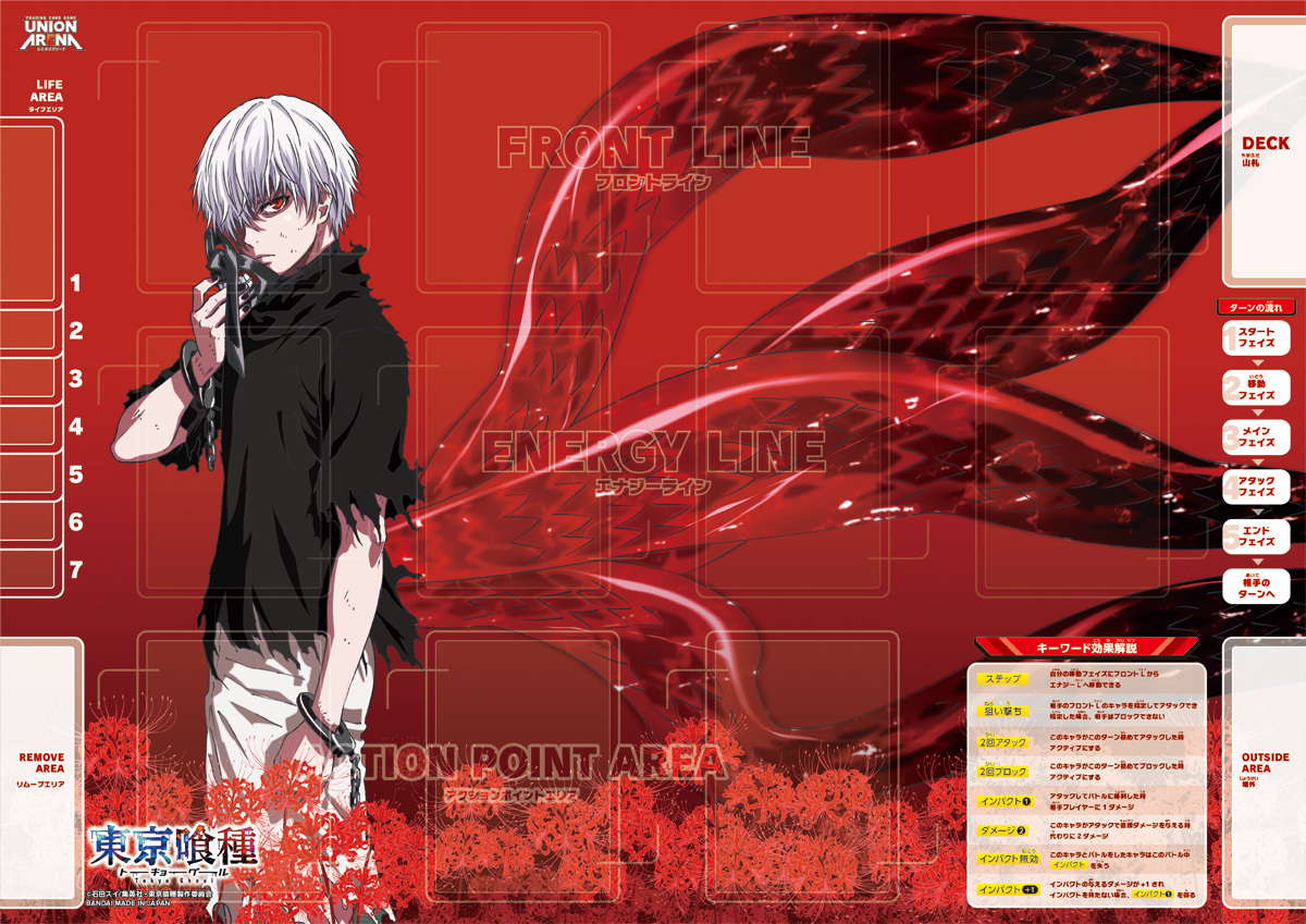 UNION ARENA: 東京喰種 (東京喰種トーキョーグール) 補充包 預組 - UA47ST (原盒)