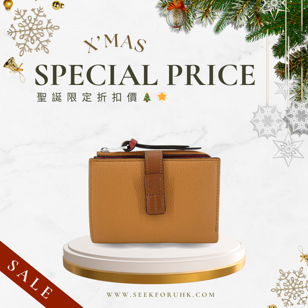 LOEWE Slim Zip Bifold Wallet