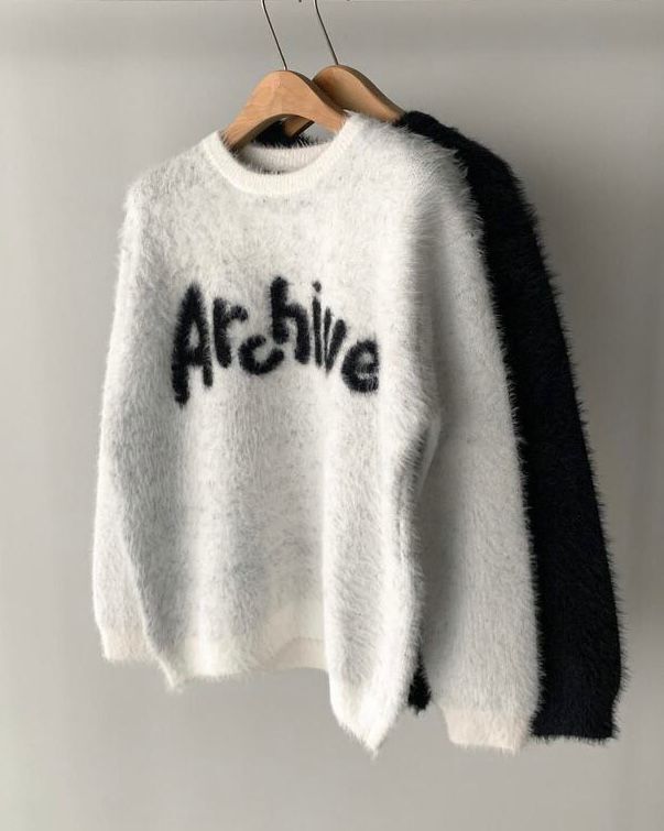 英文字針織衫 Tac-0354T