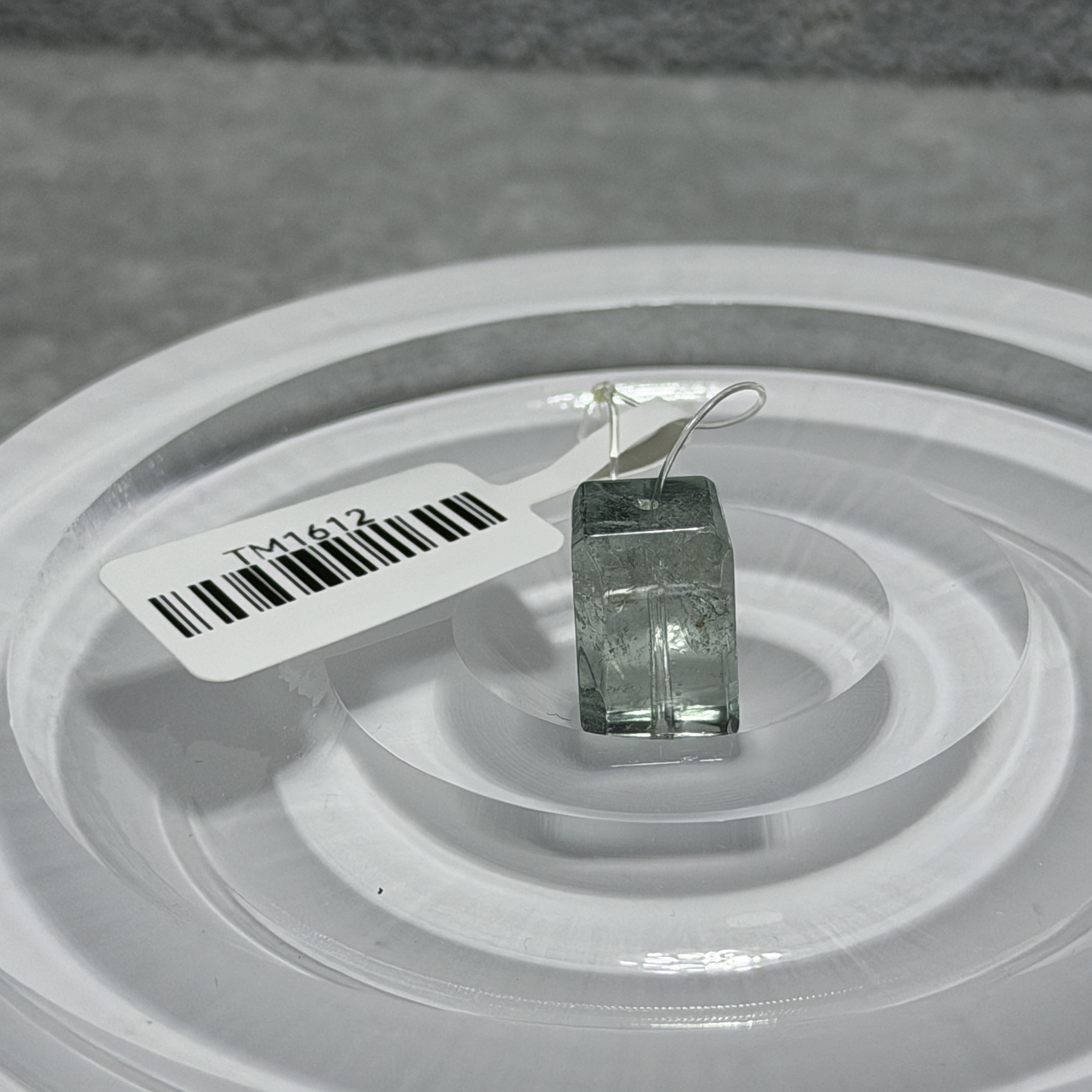 收藏品藍碧璽單珠13.2*9.8 TM1612