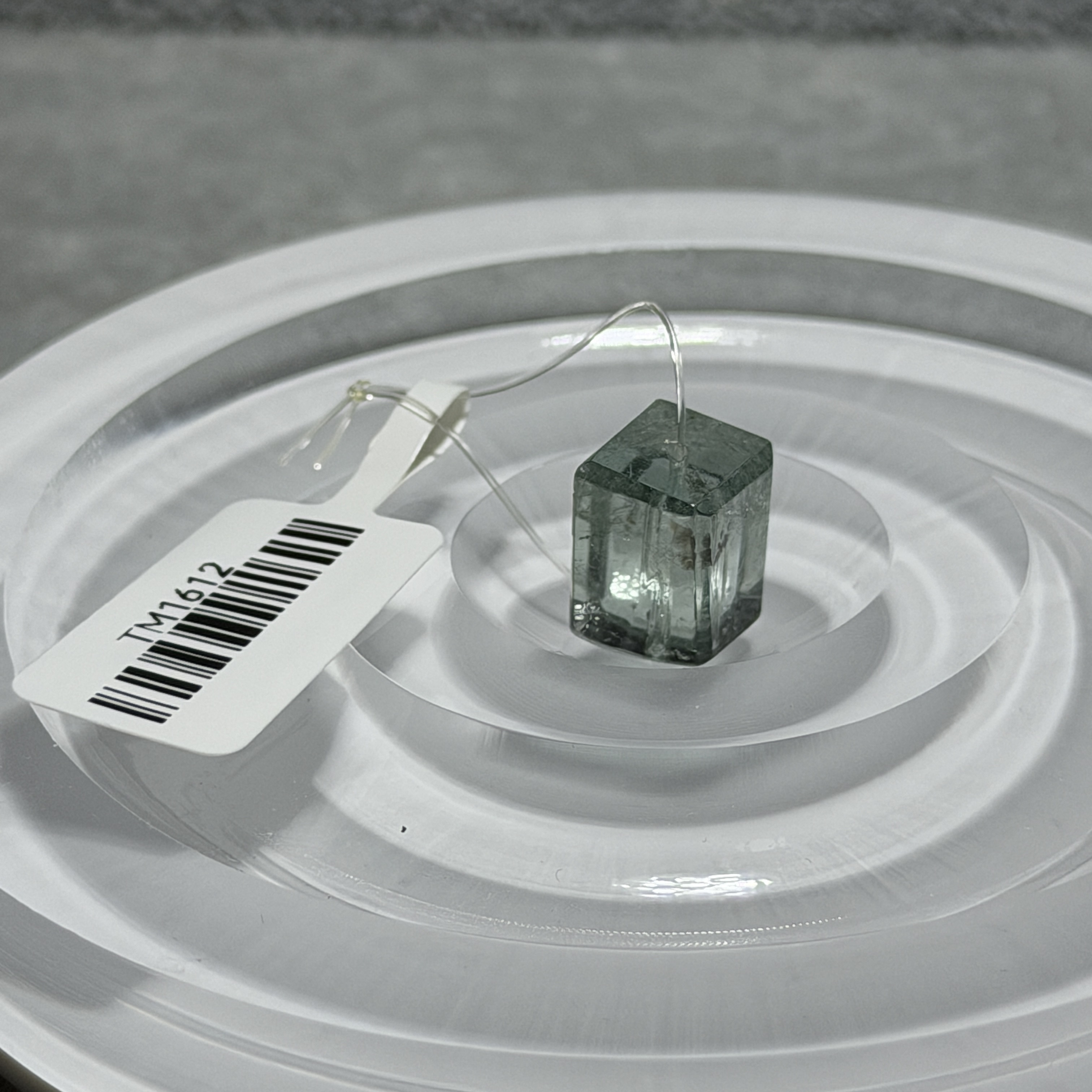 收藏品藍碧璽單珠13.2*9.8 TM1612