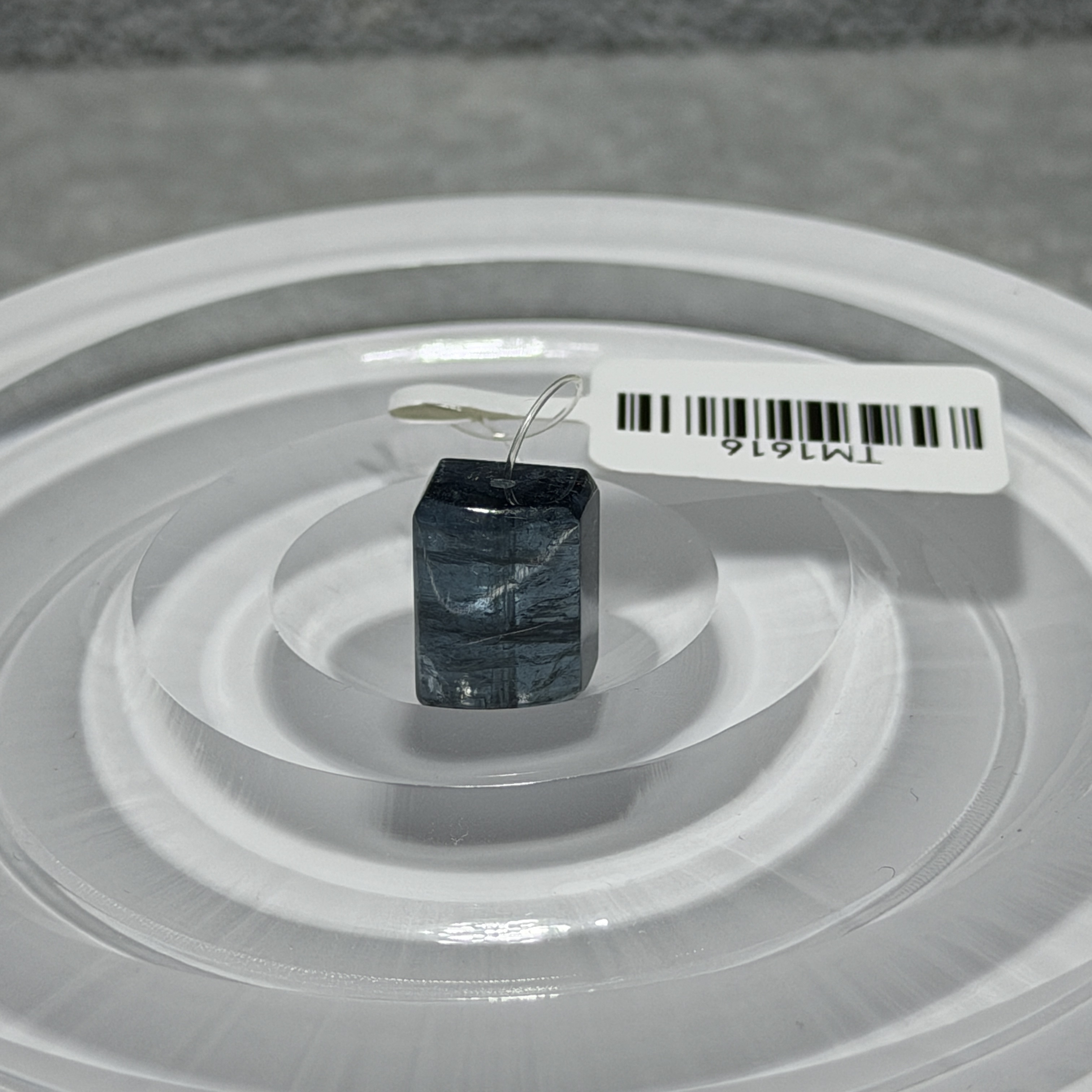 收藏品藍碧璽單珠13.2*9.8 TM1616