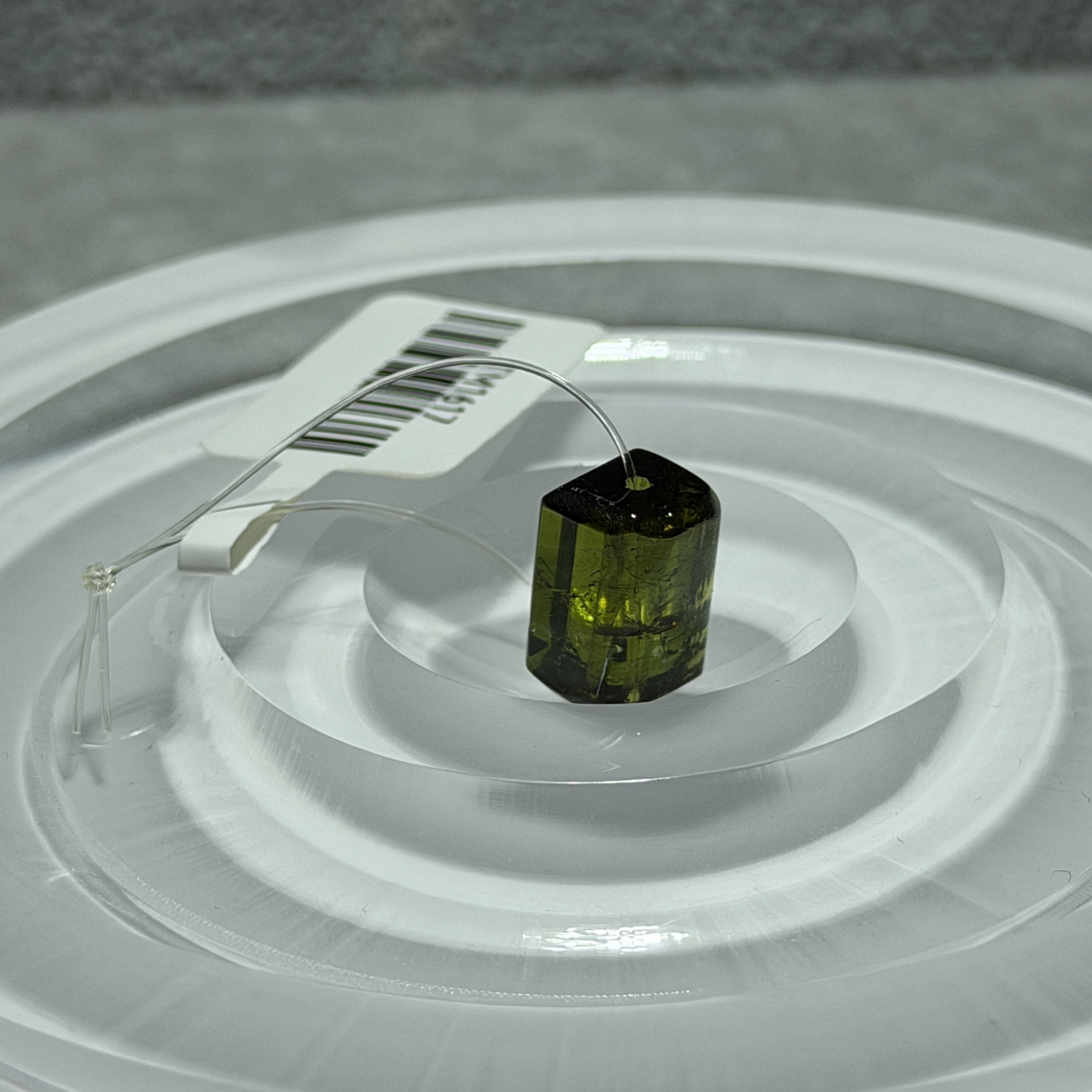 收藏品綠碧璽單珠12.3*8.4 TM1617