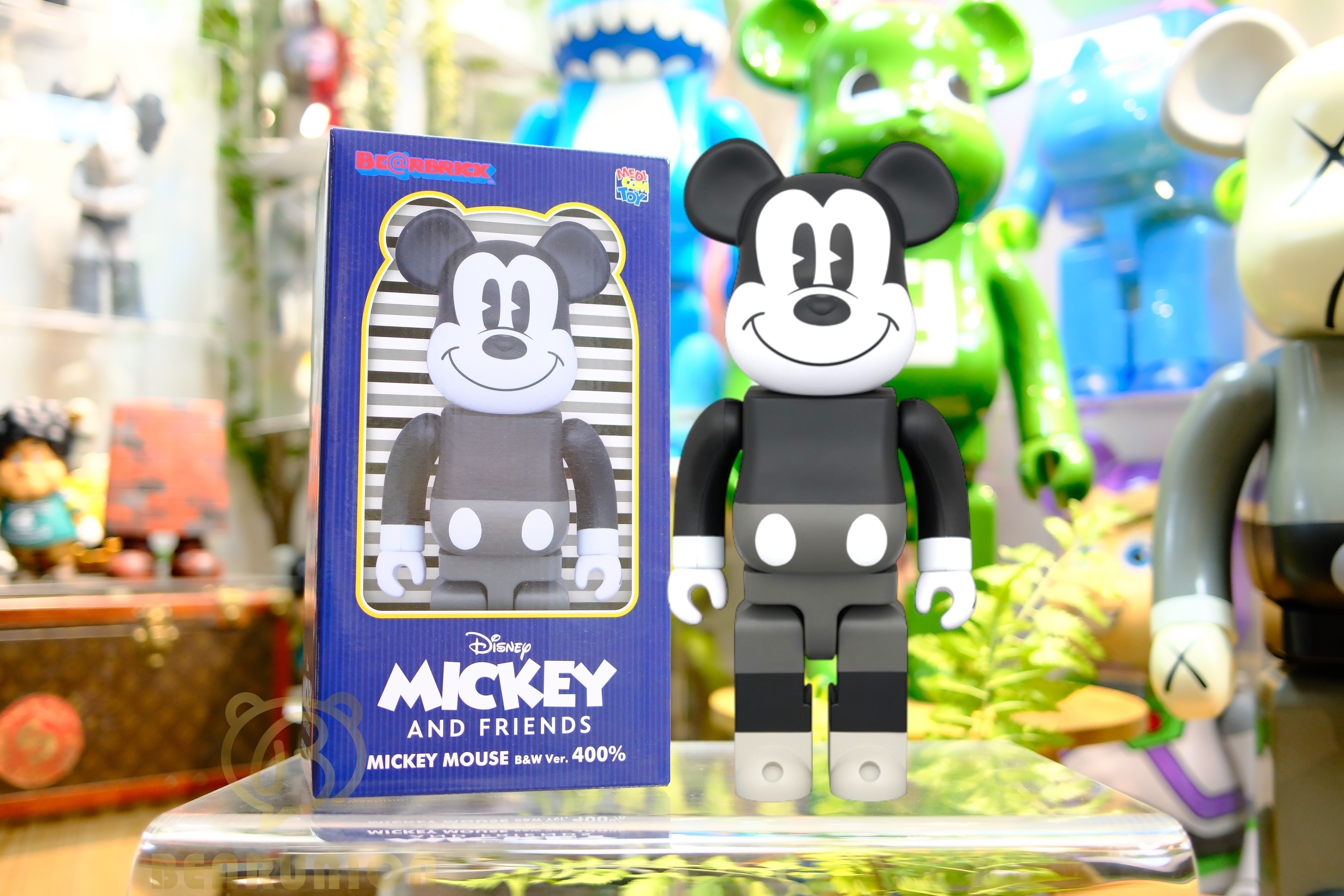 🥇現貨🥇Bearbrick 400% MICKEY MOUSE B&W