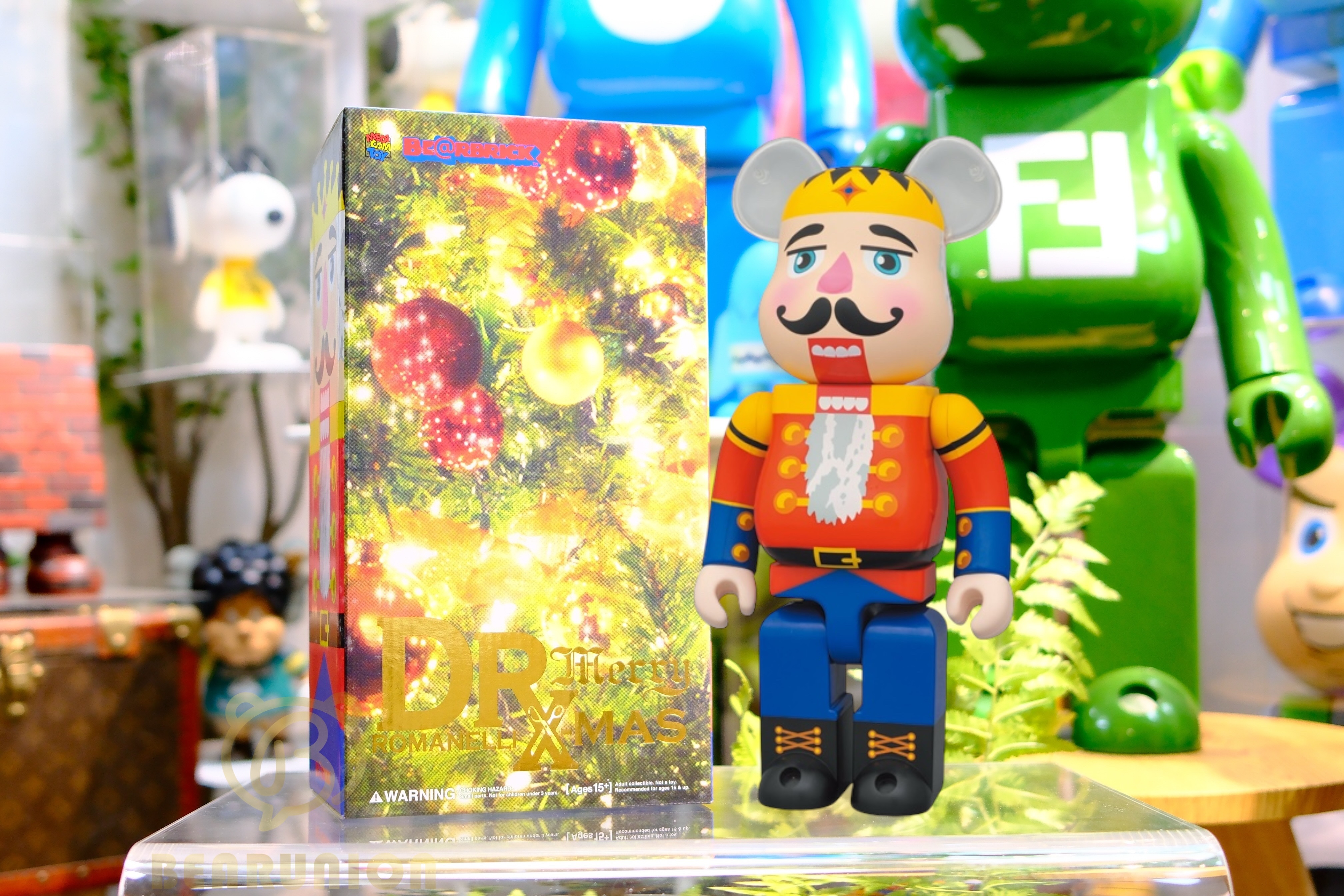 🥇現貨🥇Bearbrick 400% Nutcracker 2011 胡桃甲子