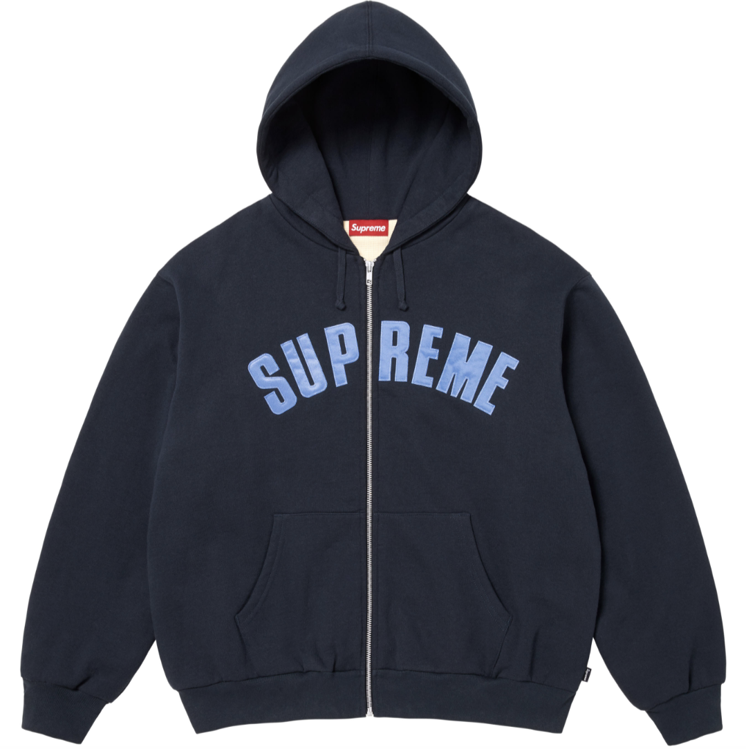 Supreme 24FW/25FW Arc Thermal Lined Zip Up Hooded 棉外套(8色)