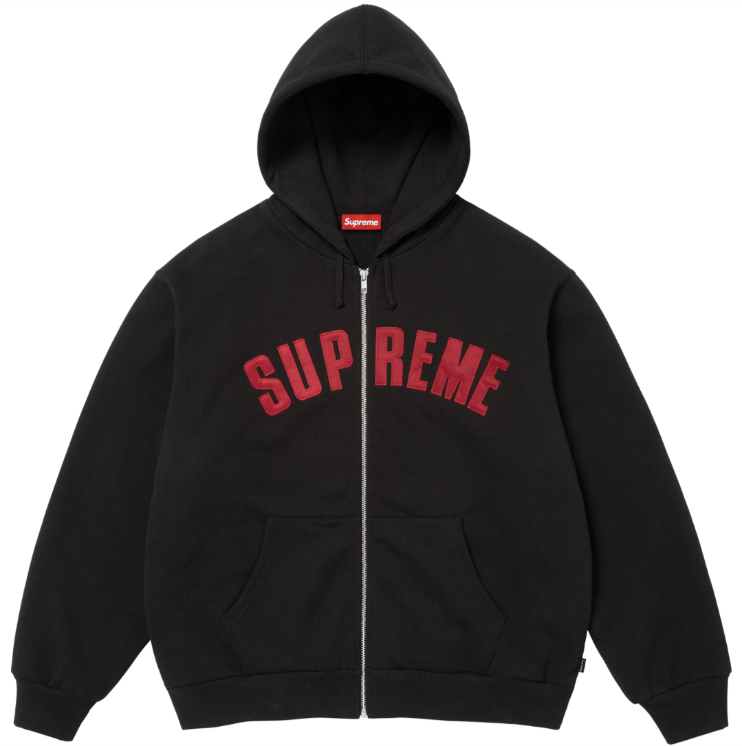 Supreme 24FW/25FW Arc Thermal Lined Zip Up Hooded 棉外套(8色)