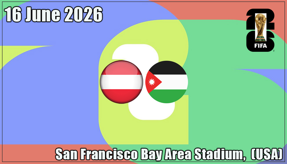 Match 20 | Group J | Austria vs Jordan