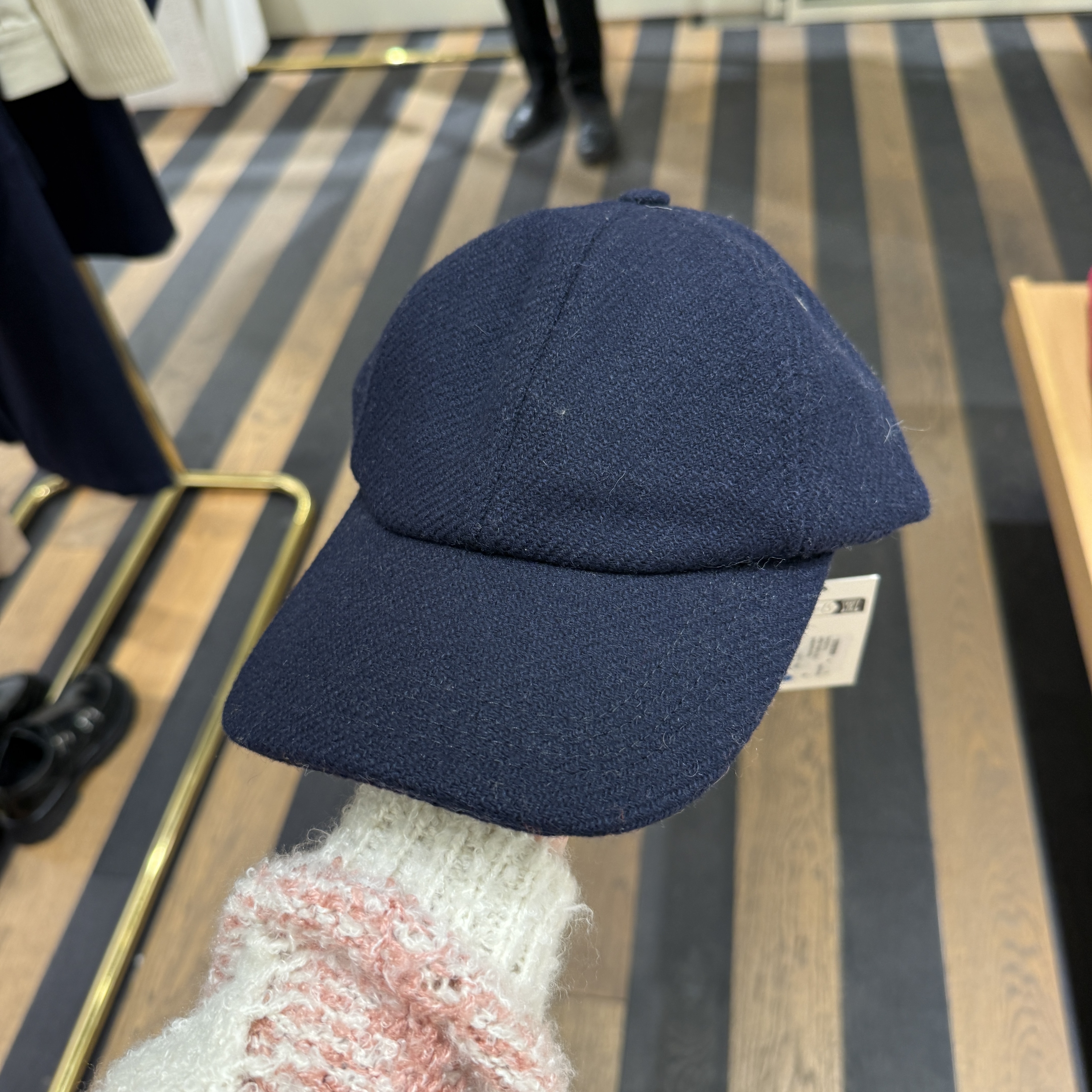 Ami paris cap navy