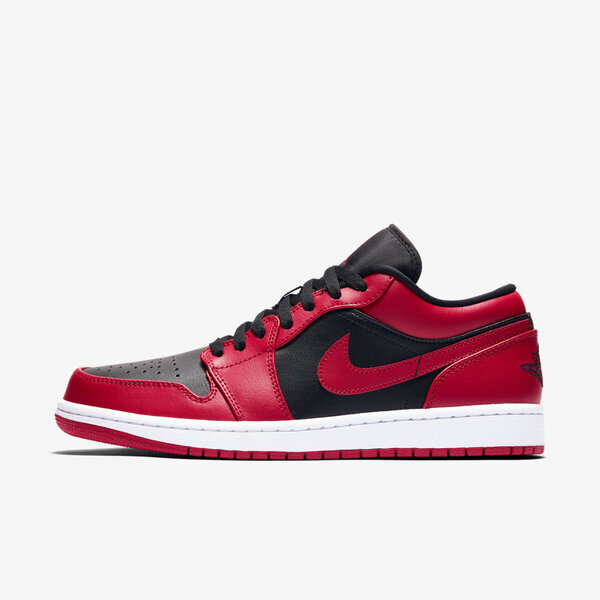 Nike 耐吉 Air Jordan 1 Low 553558-606 男 運動休閒鞋 AJ1 低筒 喬丹 紅黑