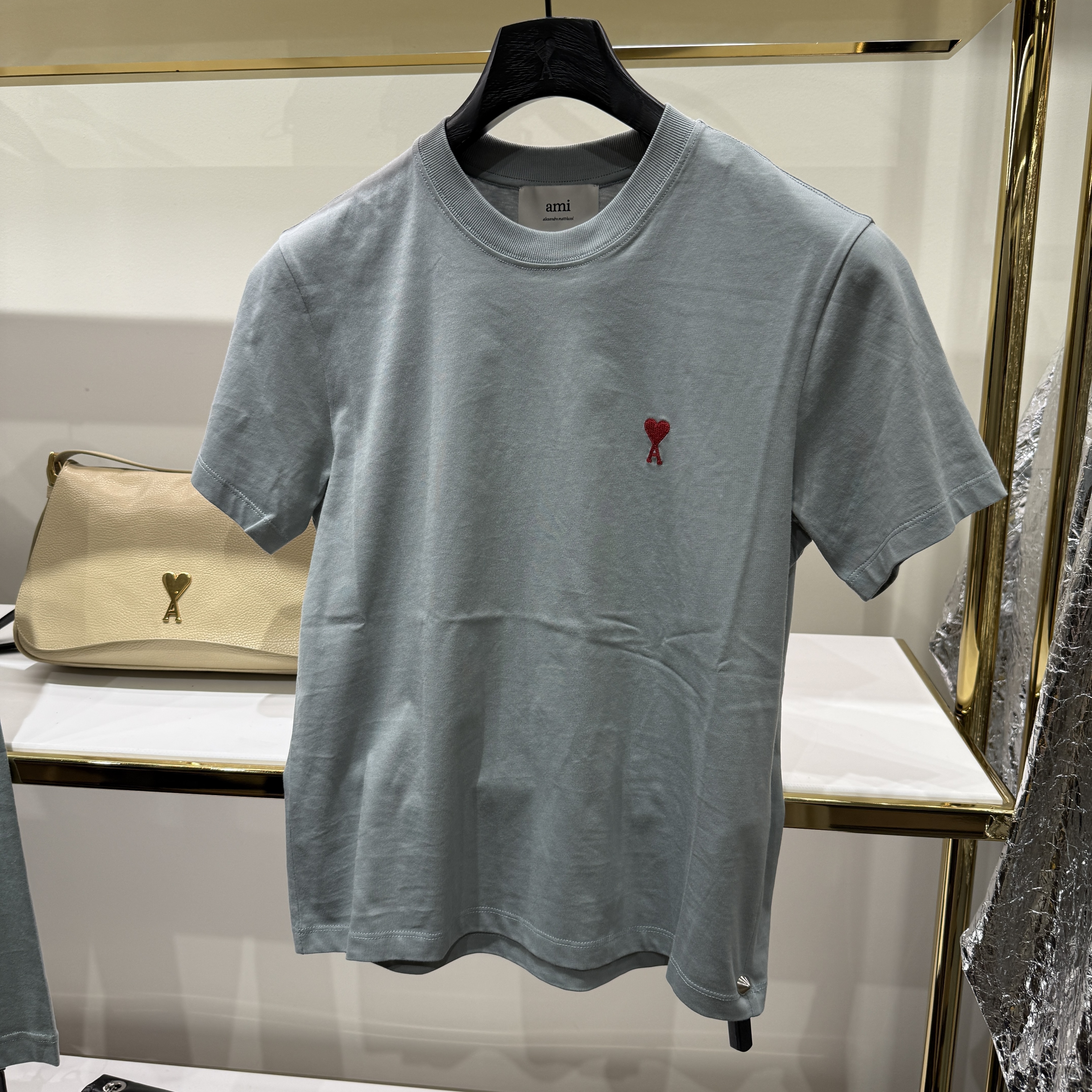 Ami Paris DE COEUR Tee blue