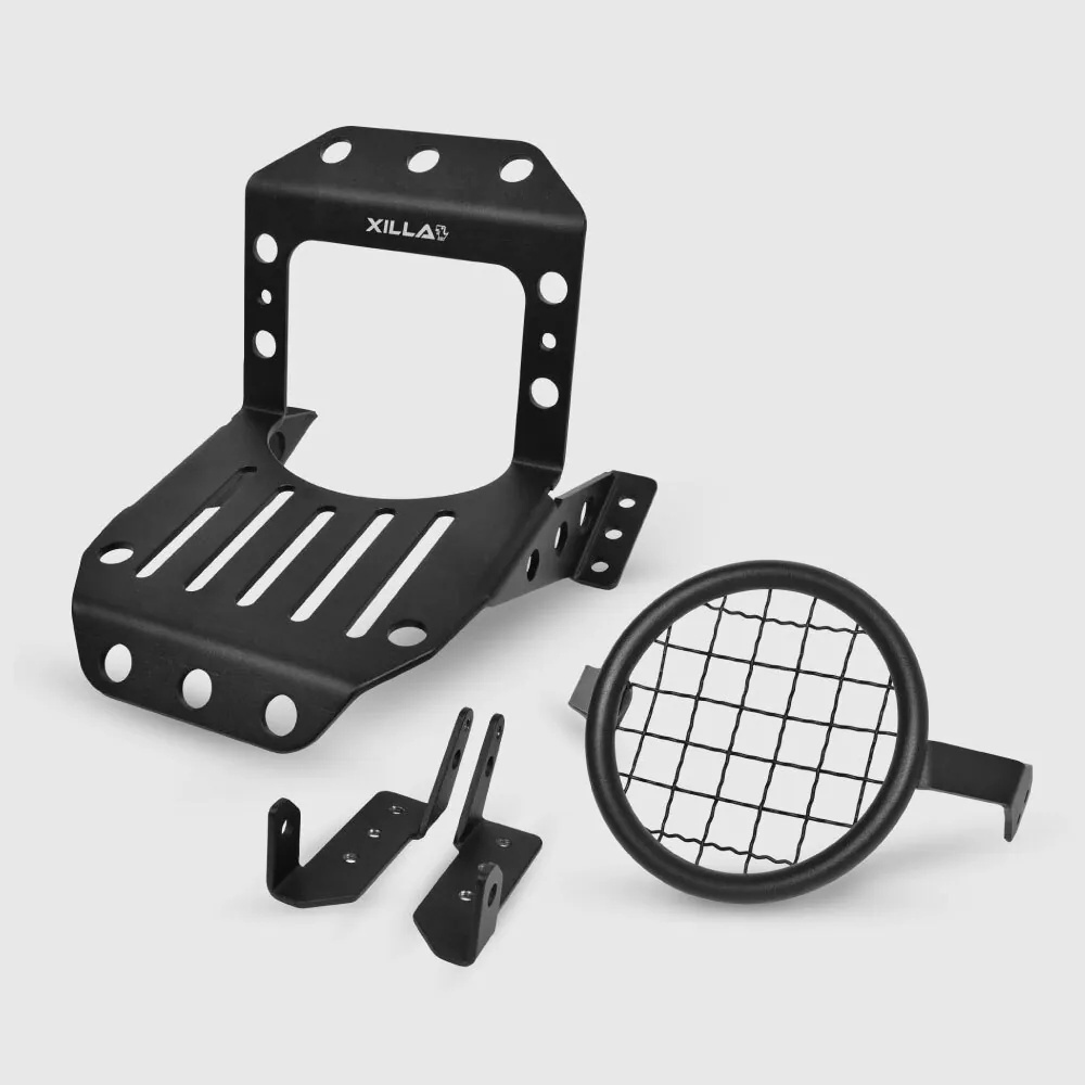 HONDA MONKEY 125｜露營前貨架+越野大燈網