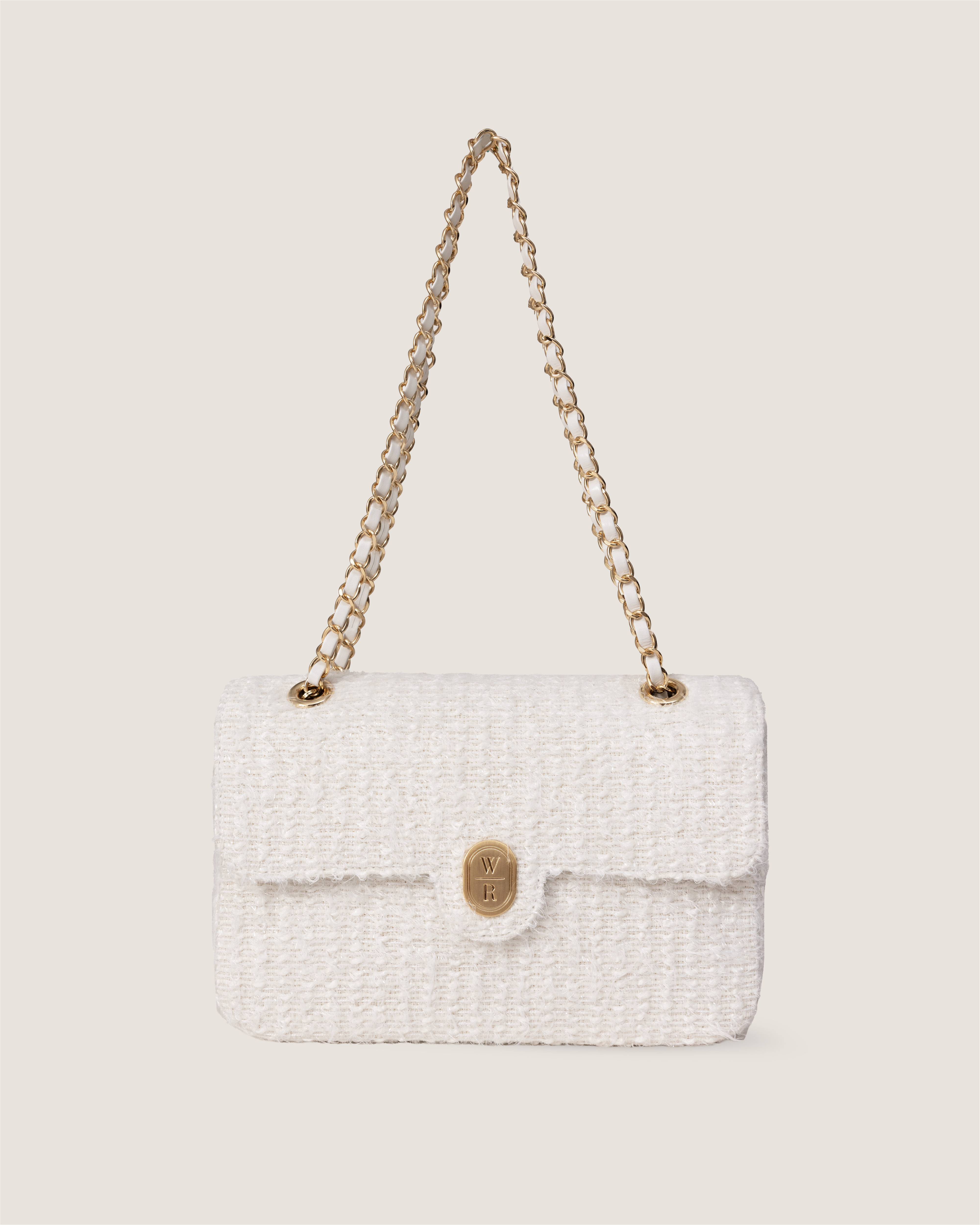 Isaline Classic Flap - White