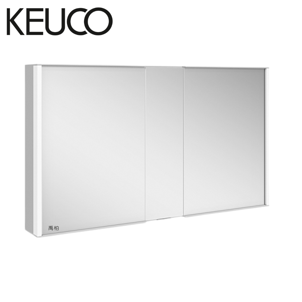 KEUCO｜Royal Match 壁掛式鏡櫃(1200mm) 銀色 KU12804171351