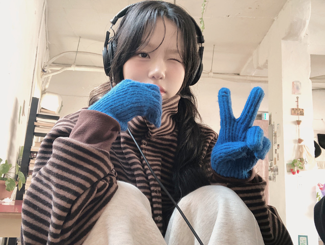 秋冬預訂｜Balloon條紋開襟衫