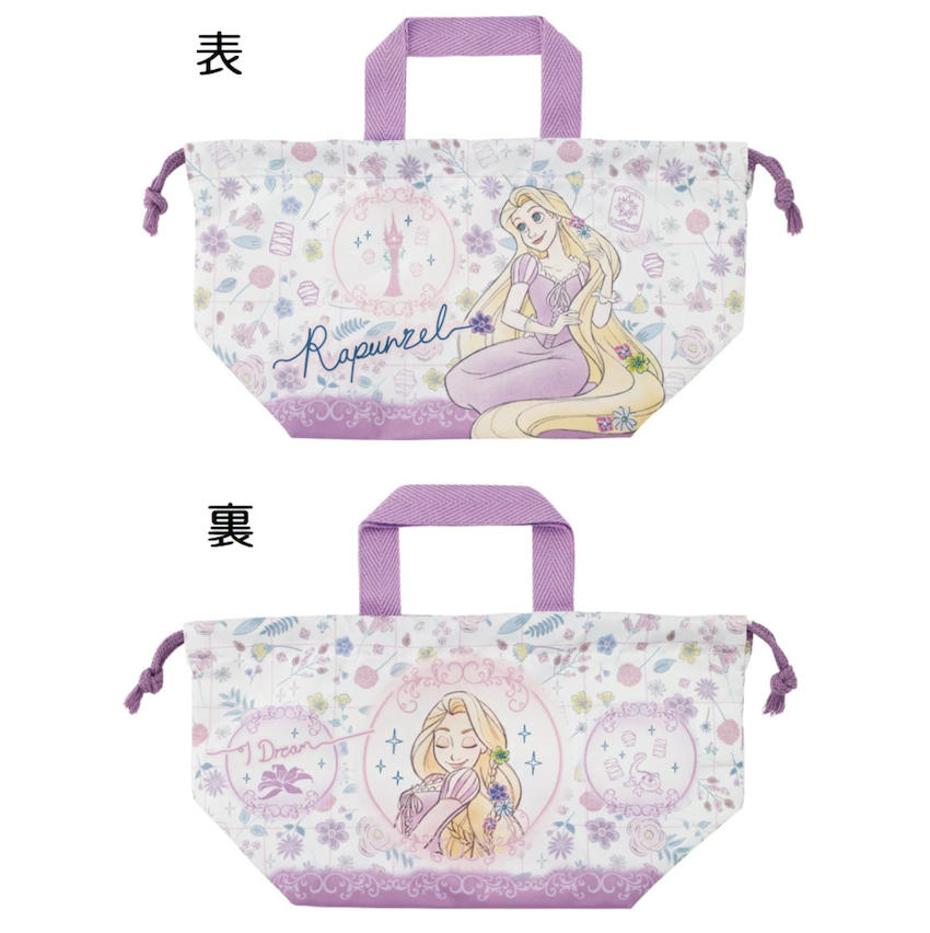 日本製 2026 新版 Skater 餐盒收納袋 - Rapunzel