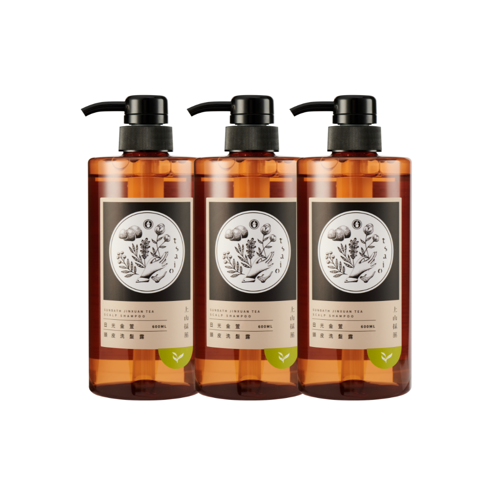 【tsaio】Sunbath Jinxuan Tea Scalp Shampoo 600ml