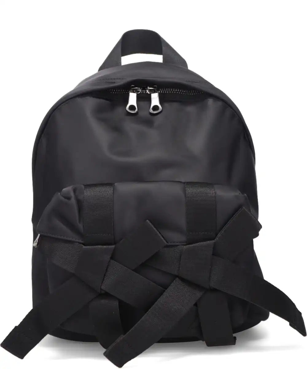 Simone Rocha / BOW FRONT BACKPACK W/STRAP EMB