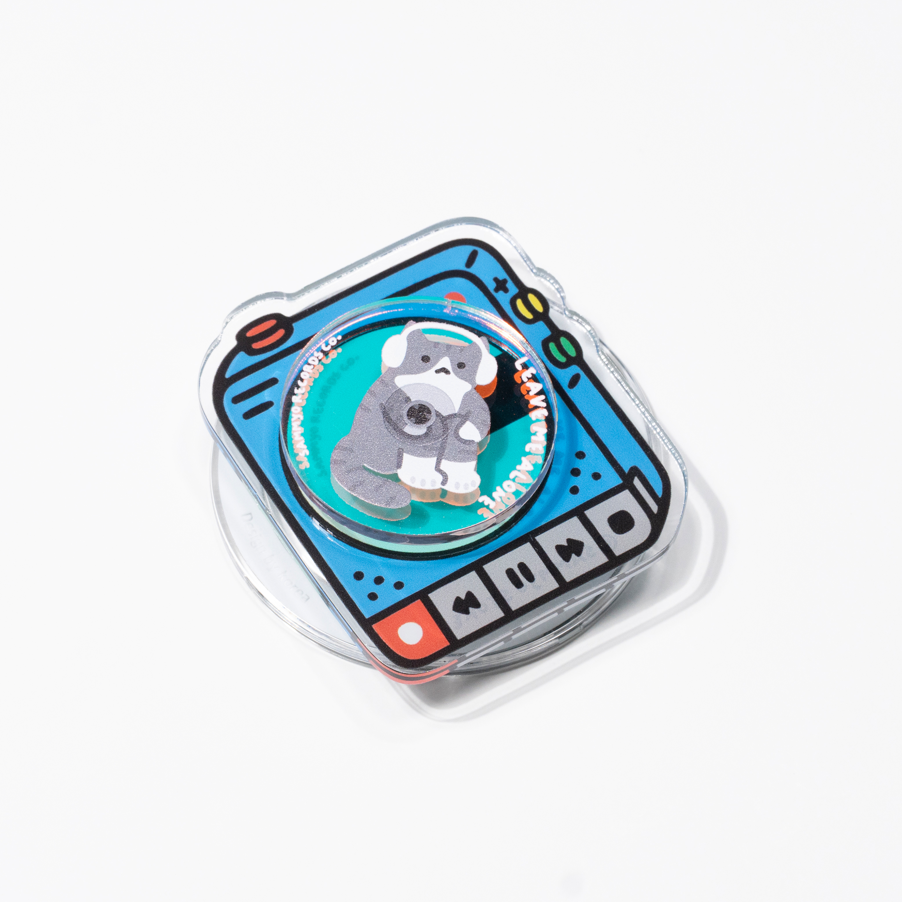 Sammyo store 磁吸手機支架 / 鯖魚虎斑貓音樂盒