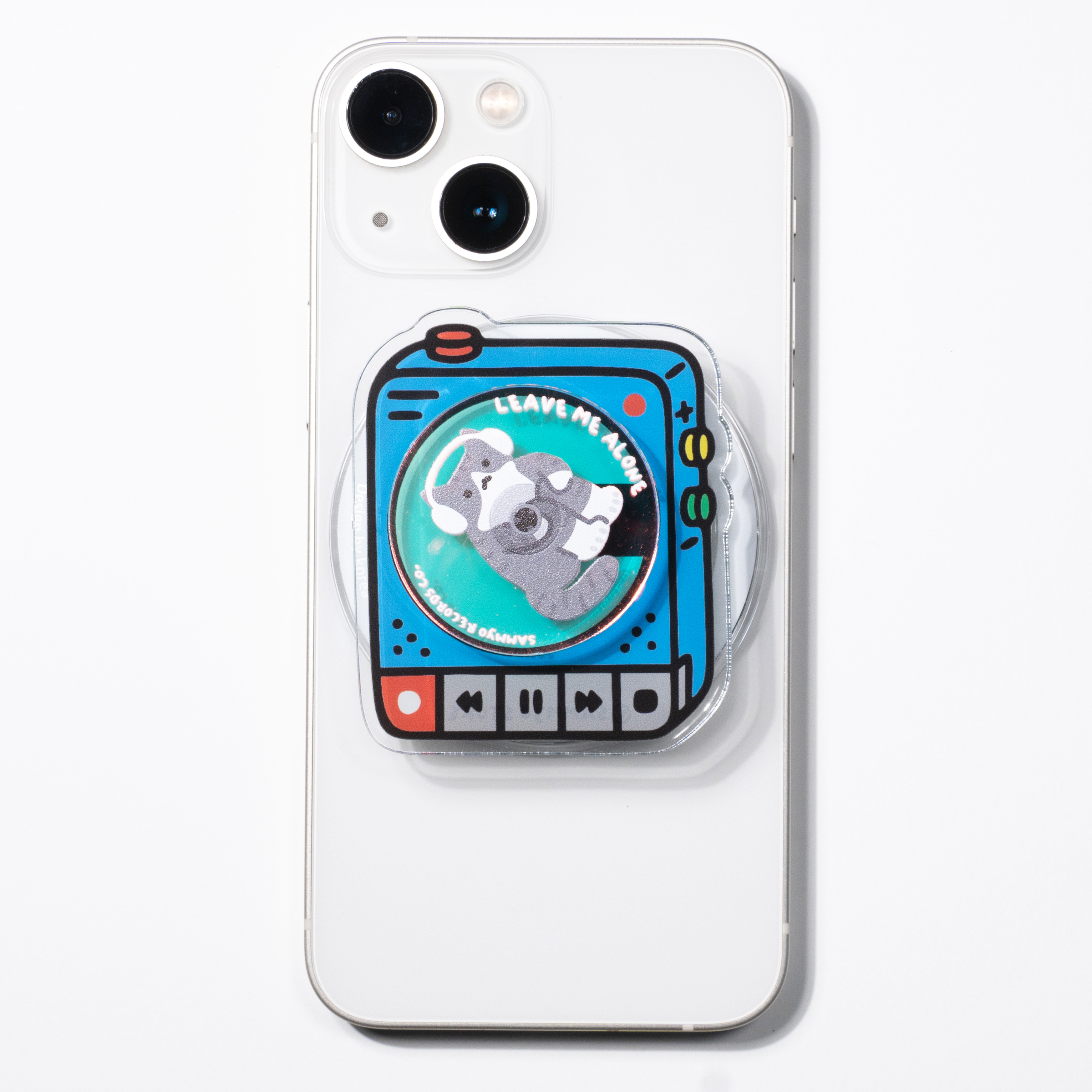 Sammyo store 磁吸手機支架 / 鯖魚虎斑貓音樂盒