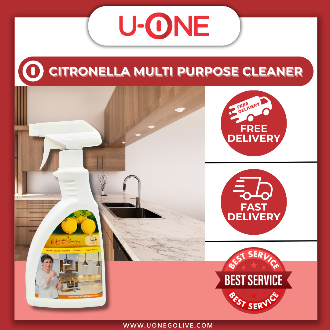 U-ONE | Korea | Cleaning Series | Citronella Multi Purpose Cleaner | 500ml