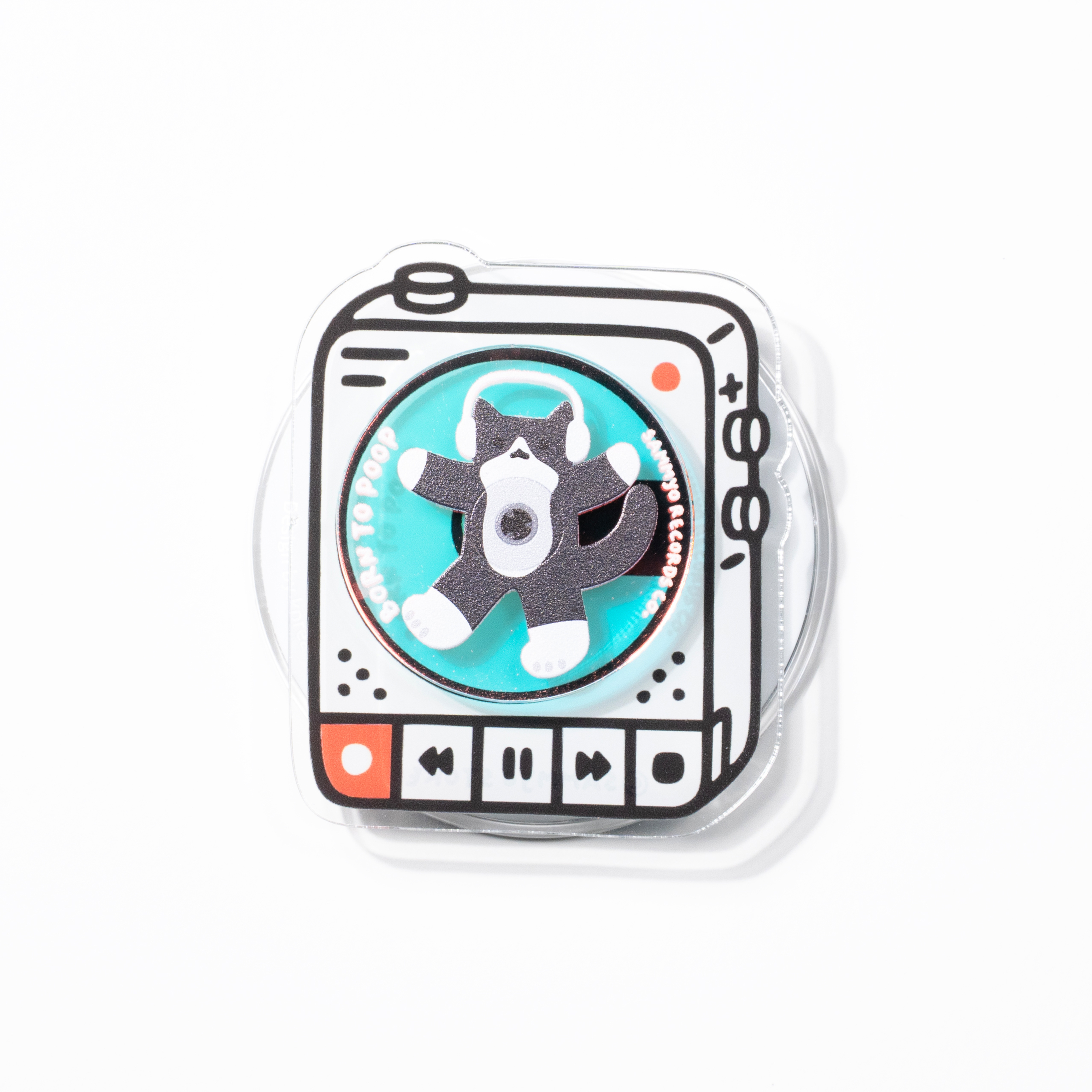 Sammyo store 磁吸手機支架 / 燕尾服貓音樂盒