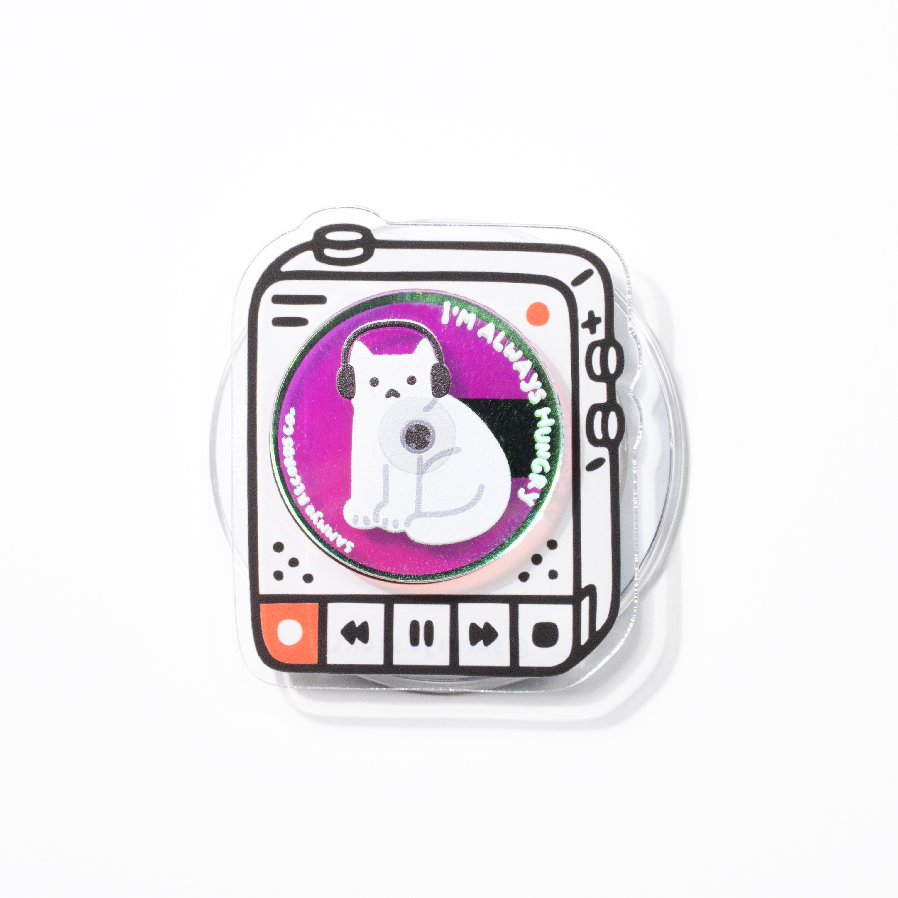 Sammyo store 磁吸手機支架 / 白貓音樂盒