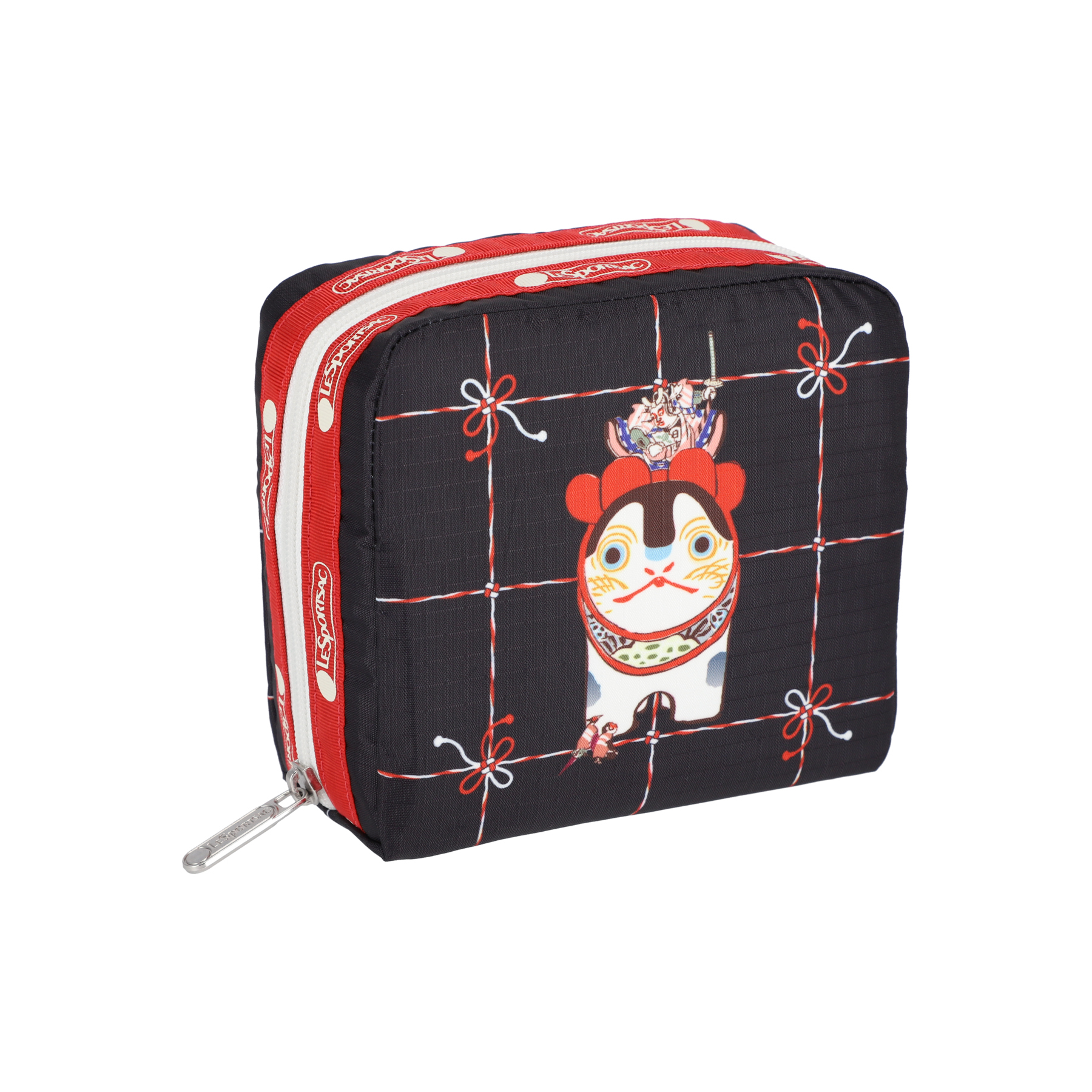 中方形化妝包(JAPANESE ART DOG)