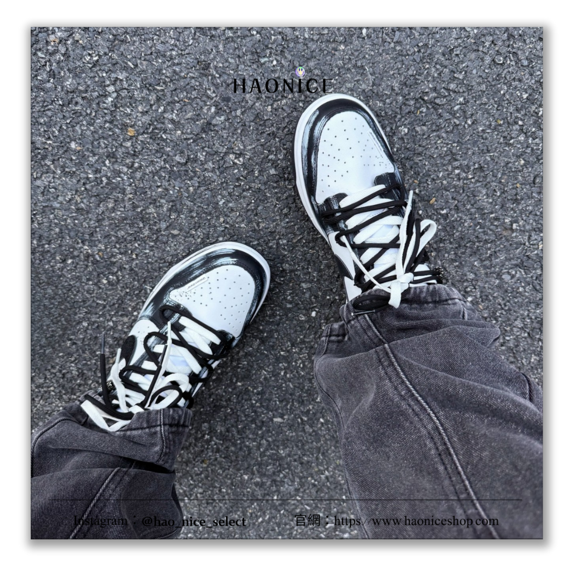 【HAO NICE】惡作劇訂製款🔥田栩寧同款⚡NIKE SB DUNK‌ LOW 死神曼巴 潮流塗鴉 板鞋 籃球鞋