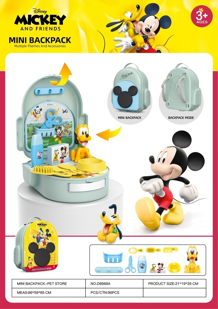 米奇與布魯托寵物背包