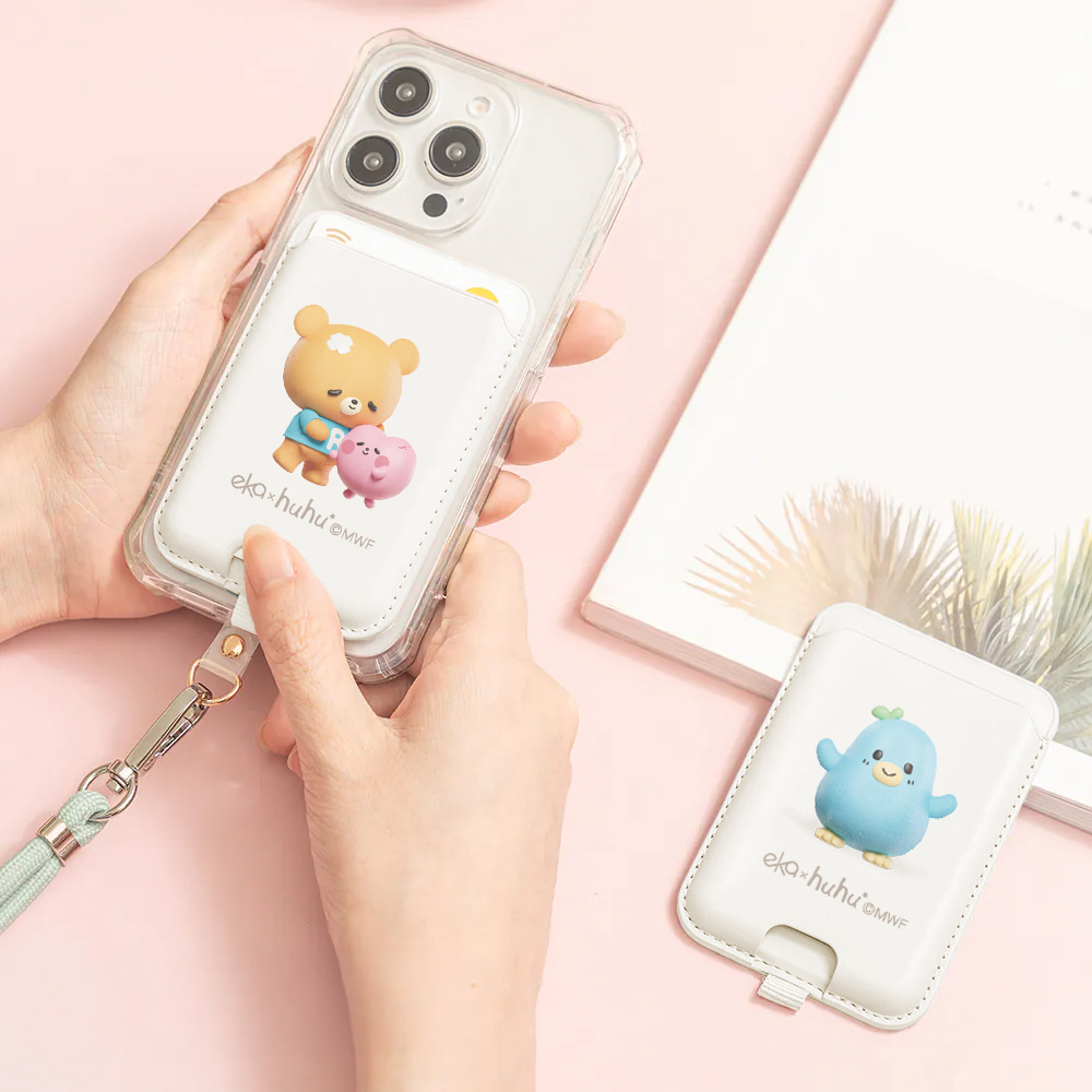 【ekax x 現代婦女基金會 】磁吸防丟手機卡夾(單口款)