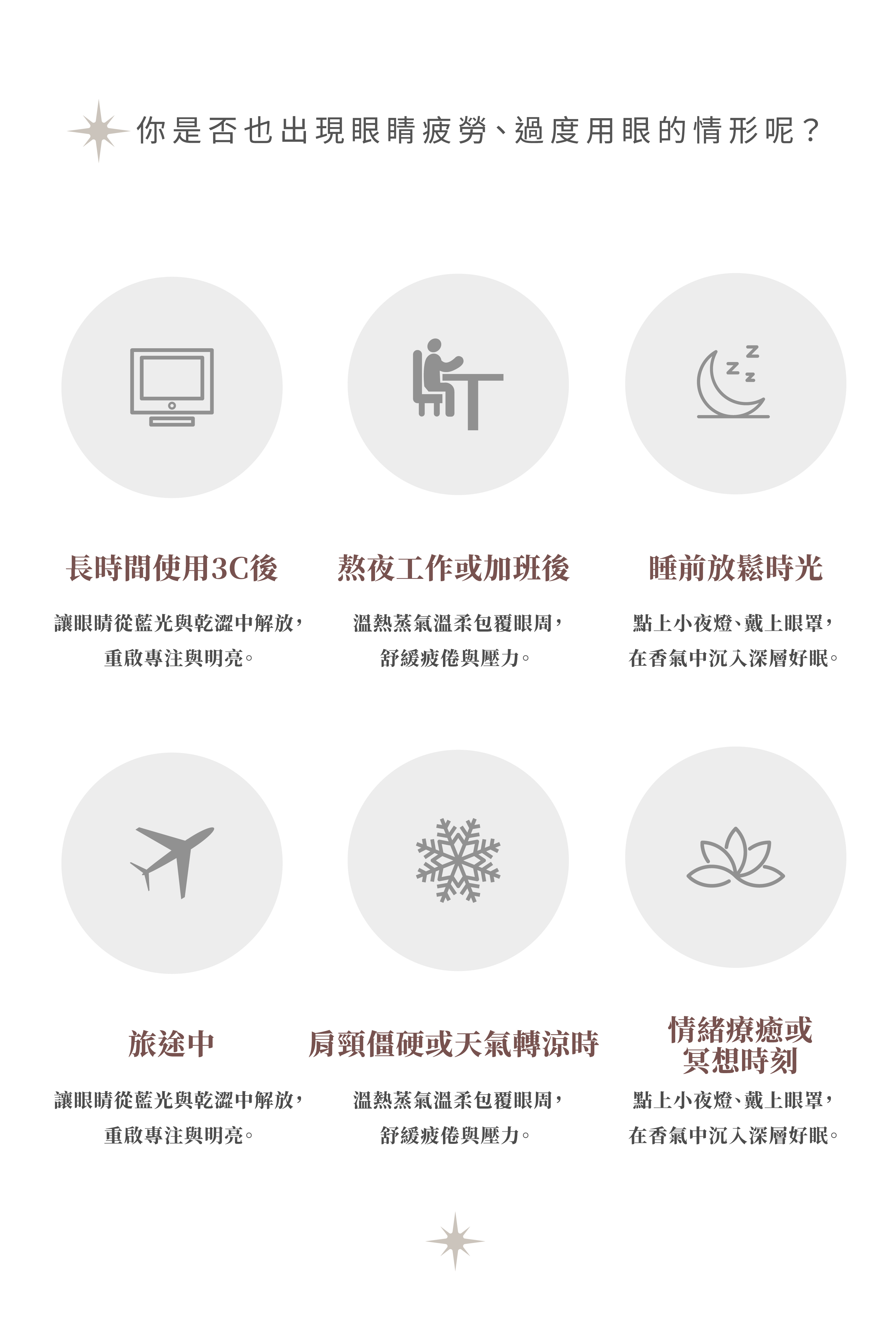 不覺曉蒸氣精油眼罩