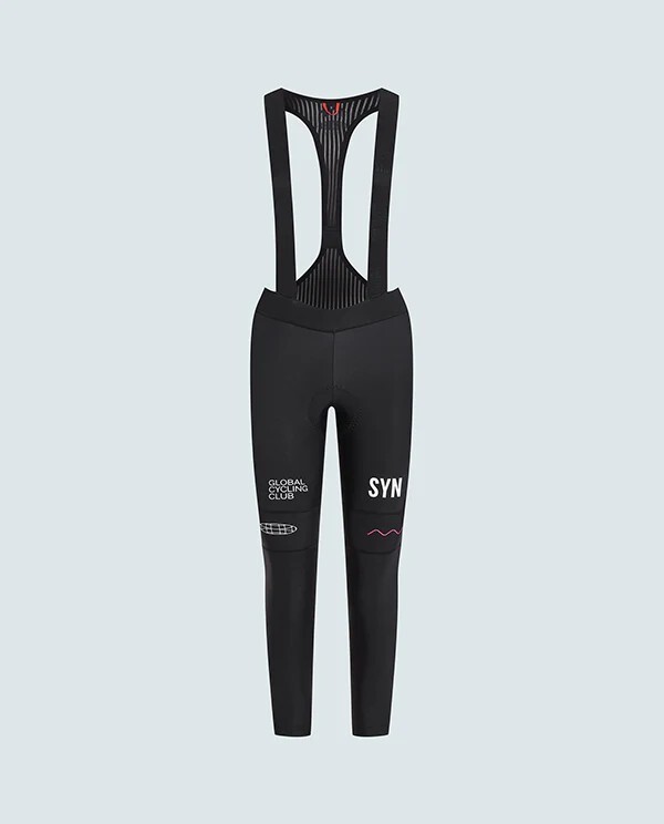 SYN 女款保暖全長車褲 Pro Team Thermal Bib Tights Ace /黑