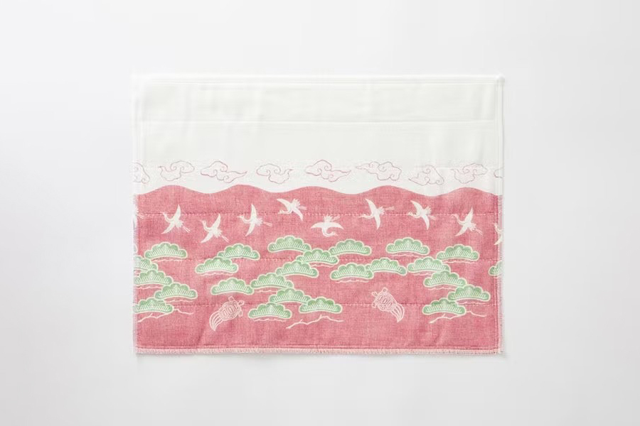 中川政七商店 - 蚊帳織方巾 / 赤富士