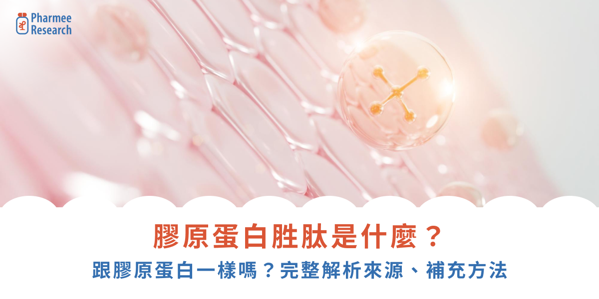 膠原蛋白胜肽是什麼?跟膠原蛋白一樣嗎?完整解析來源、補充方法