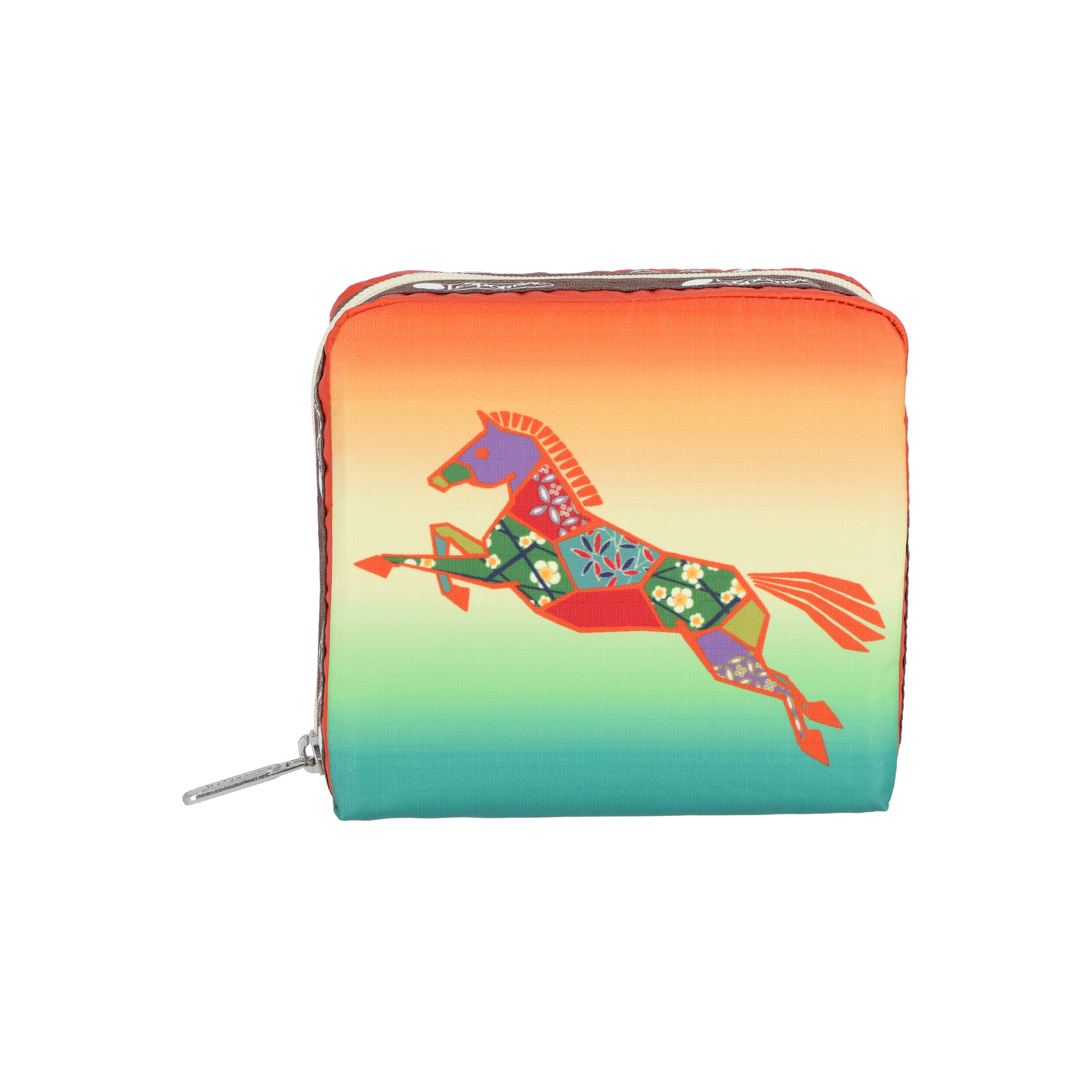 中方形化妝包 (JAPANESE ART HORSE)