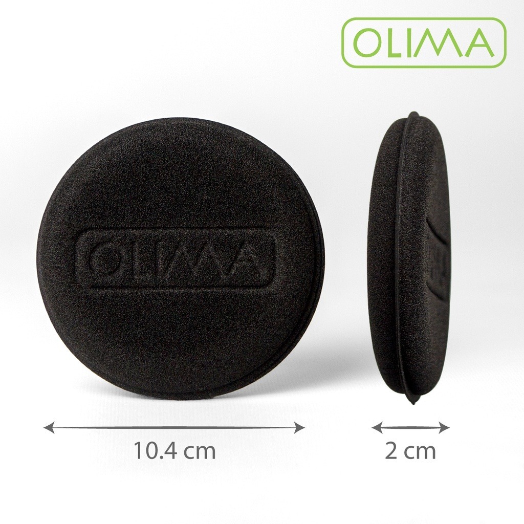 OLIMA 4.1吋黑色打Q彈蠟綿 上蠟棉