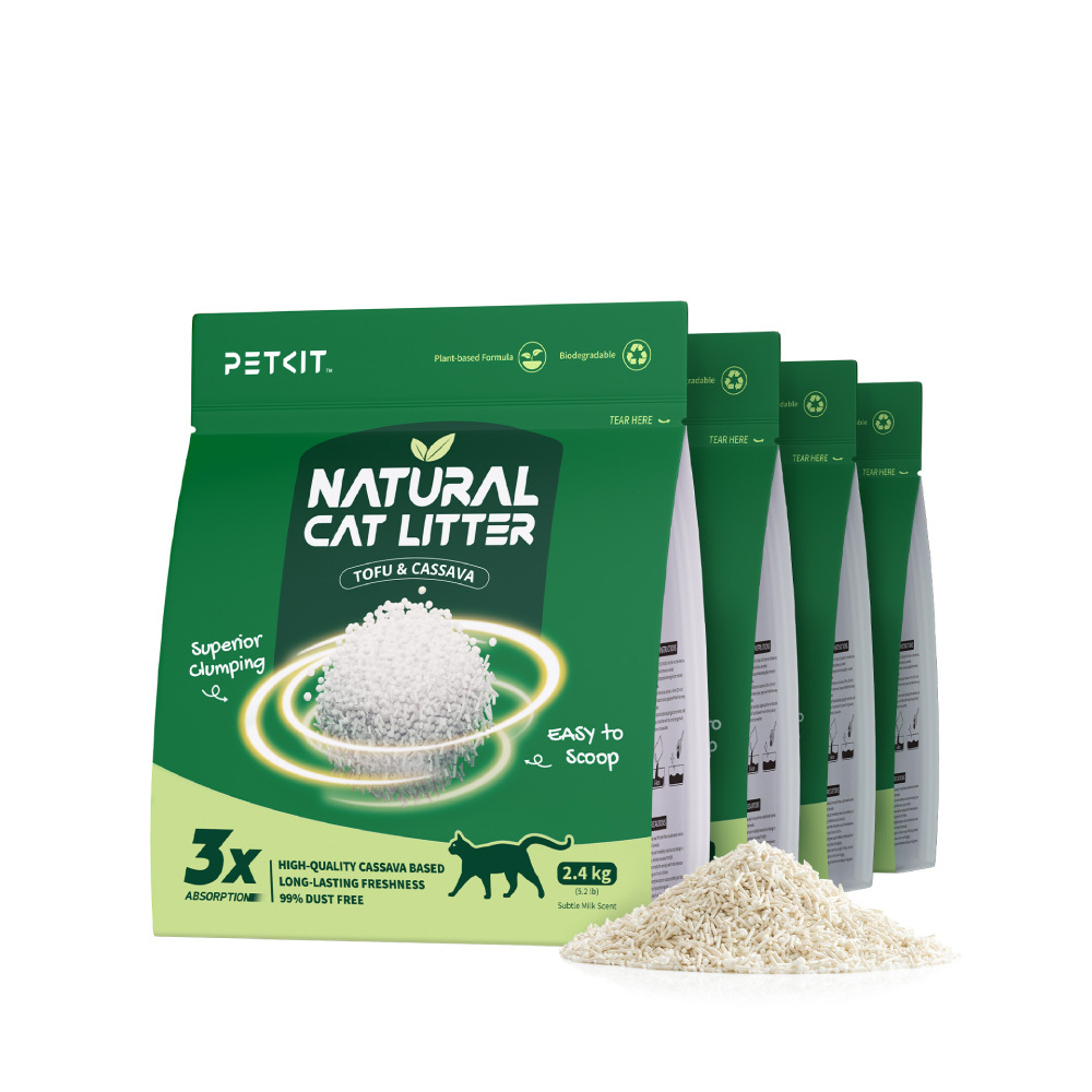 植物混合貓砂2.4kg (4包/箱)