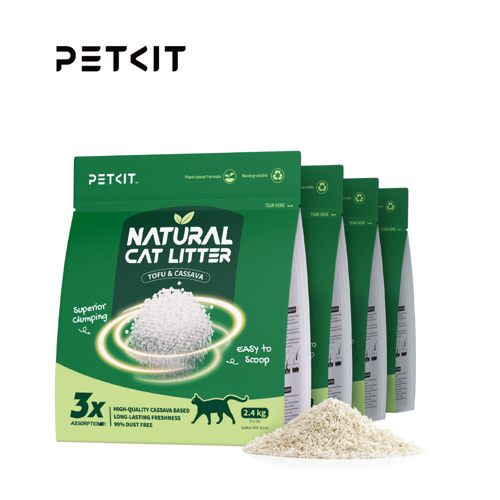 PETKIT 佩奇｜植物混合貓砂2.4kg (4包/箱)