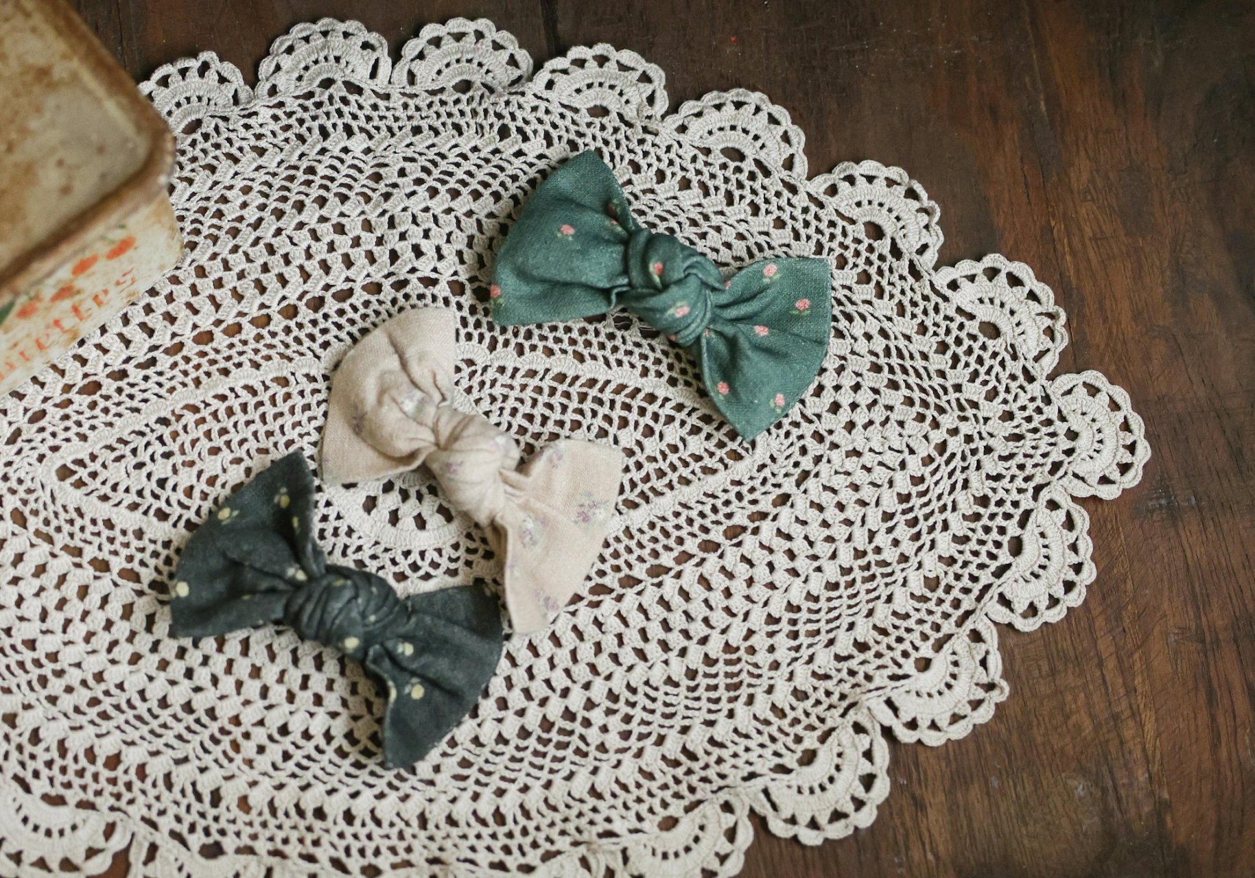 香緹花語蝴蝶結髮飾