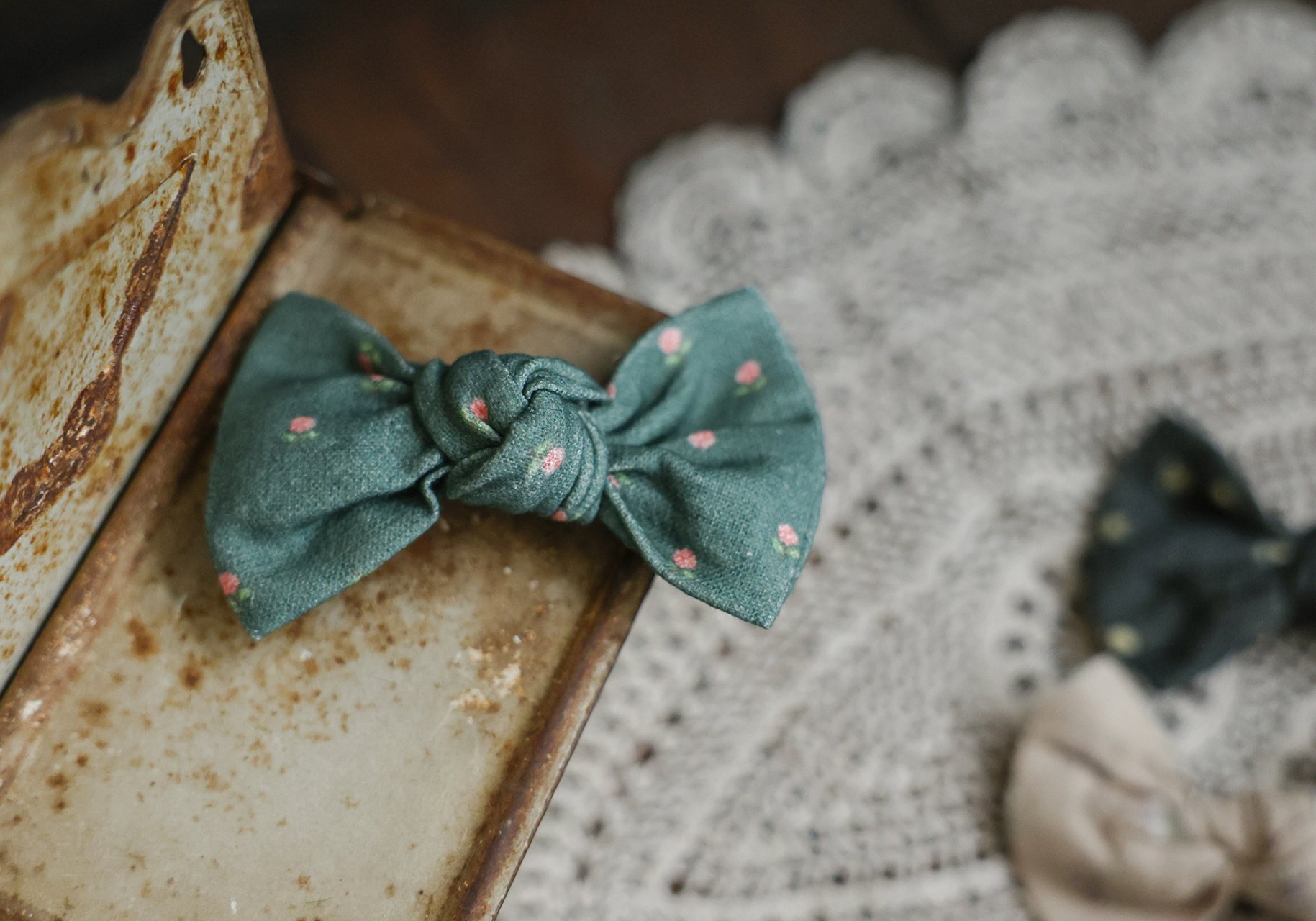 香緹花語蝴蝶結髮飾