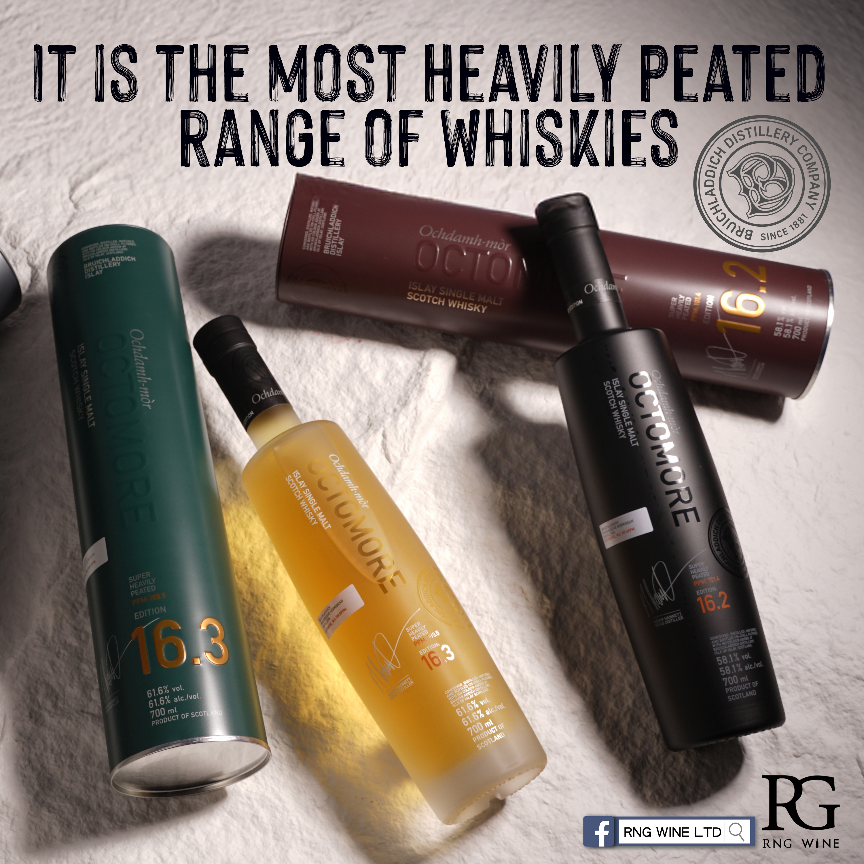 Bruichladdich Octomore Edition 16.3 5 Year Old Single Malt Scotch Whisky