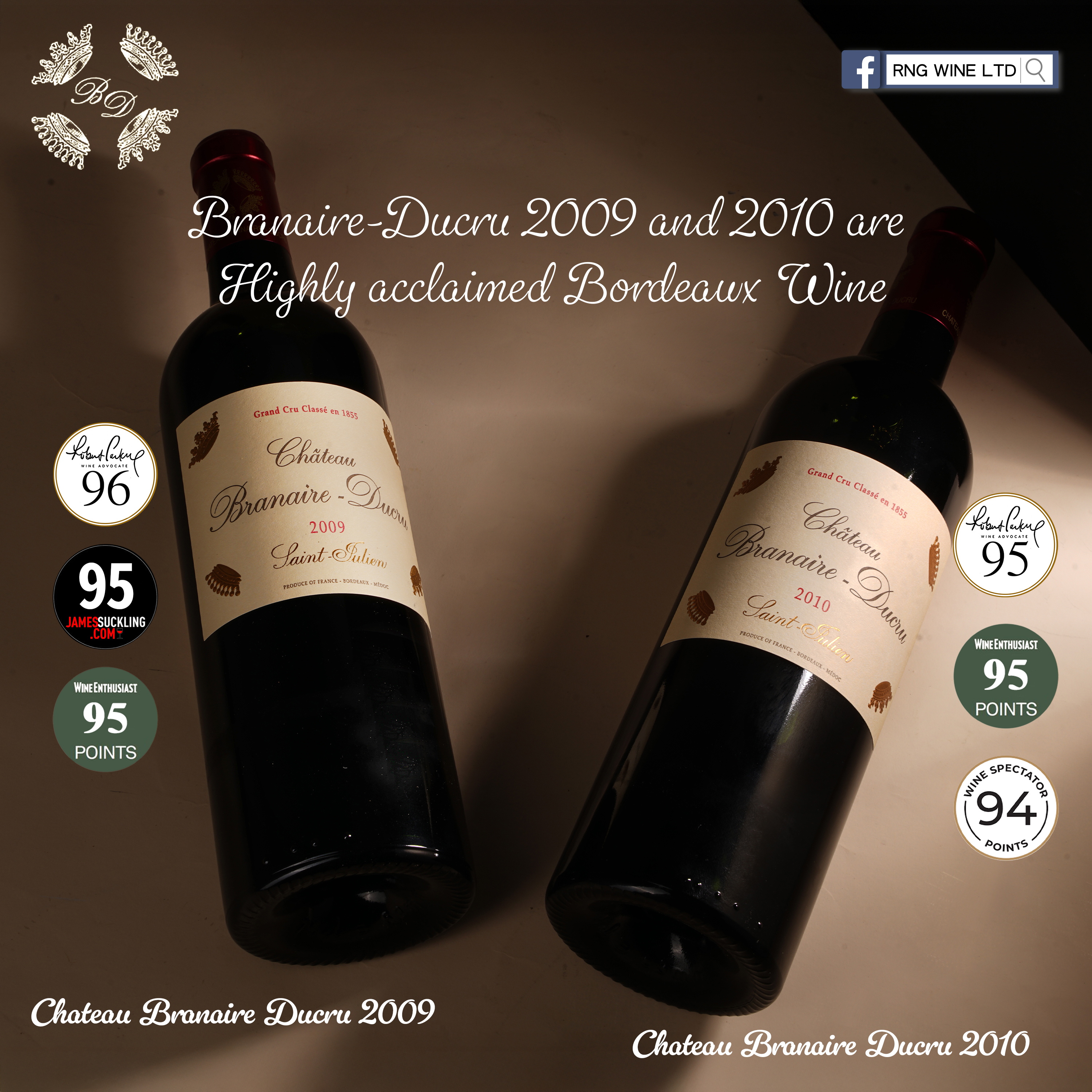Chateau Branaire Ducru 2010 (RP95)