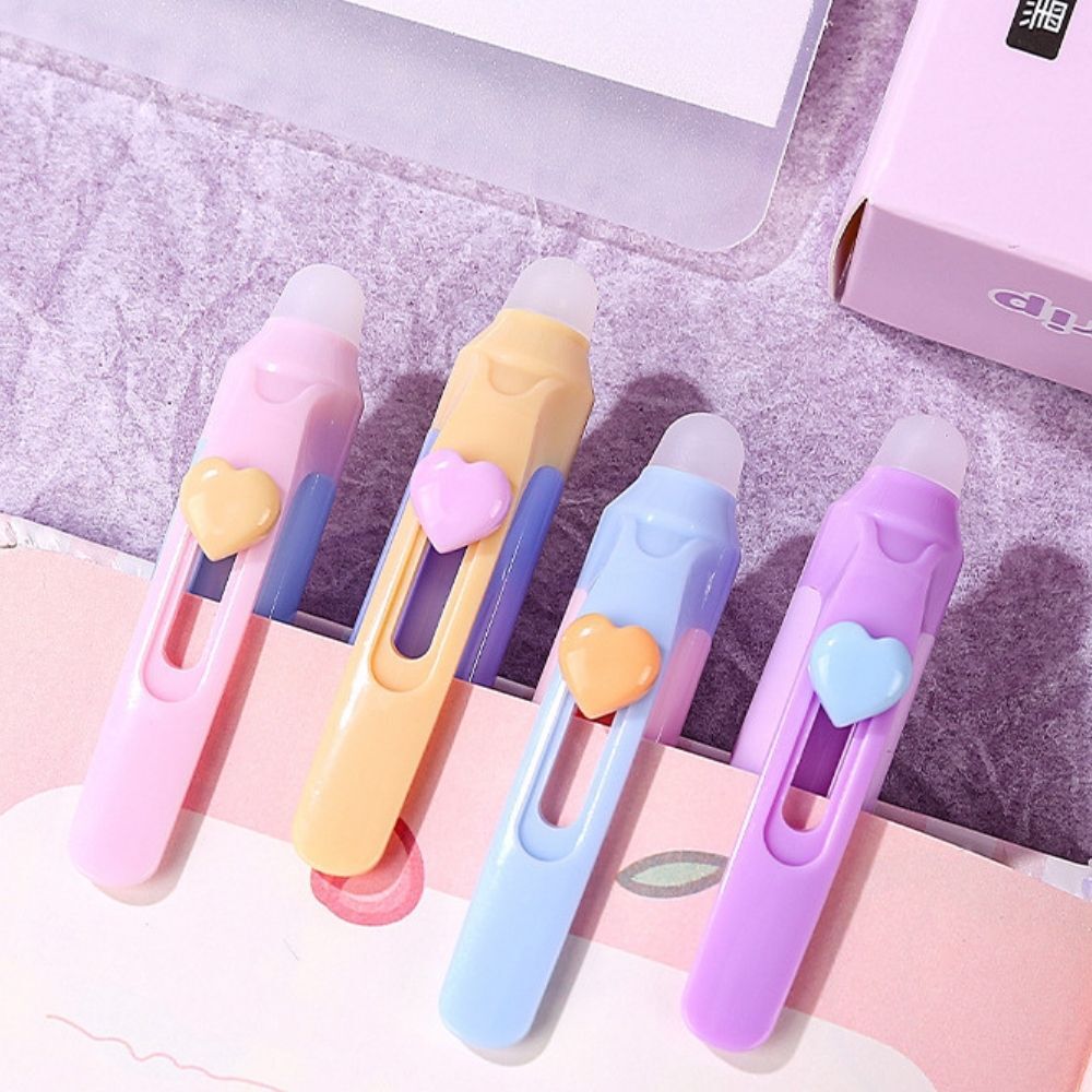 正姿蝴蝶握手擦擦筆0.5mm｜ST閥門筆尖按動式可擦筆Q彈握感矯正握筆【輕鬆購五金百貨】