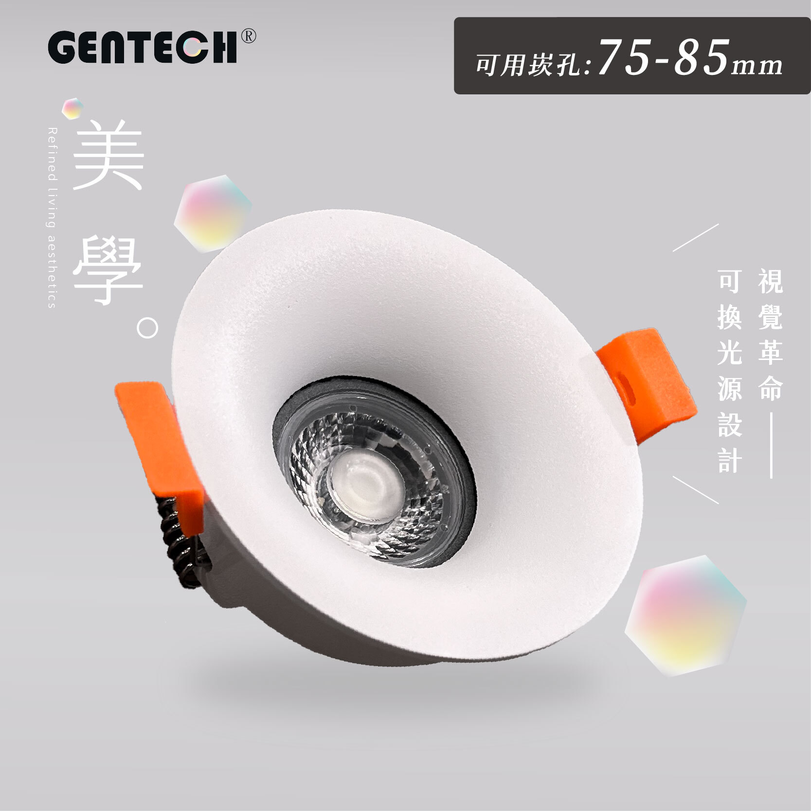 2014D Brian崁燈 7W 12W 7.5cm