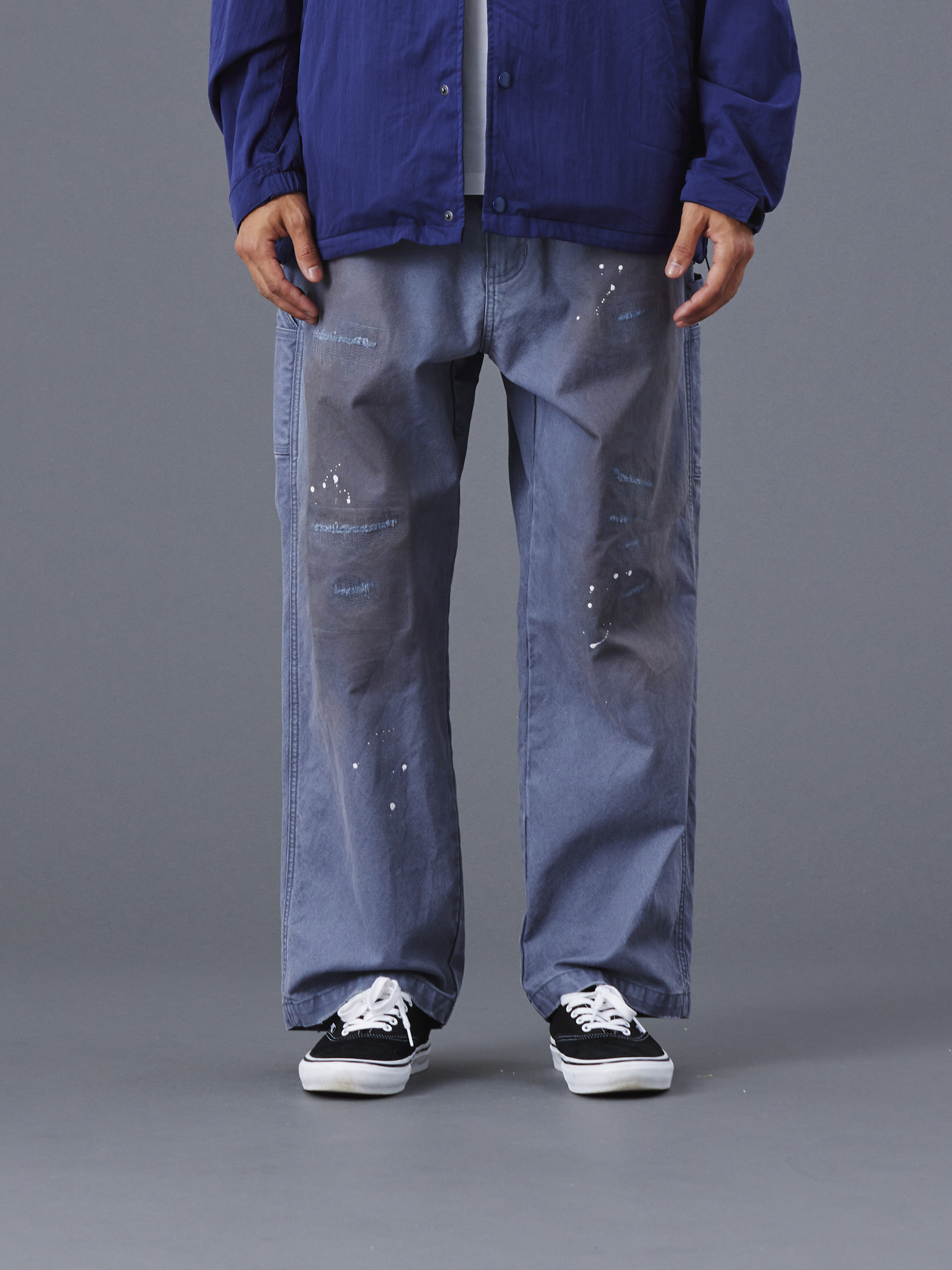 LIBERAIDERS REPAIRED CANVAS WORK PANTS 777052503 CHA