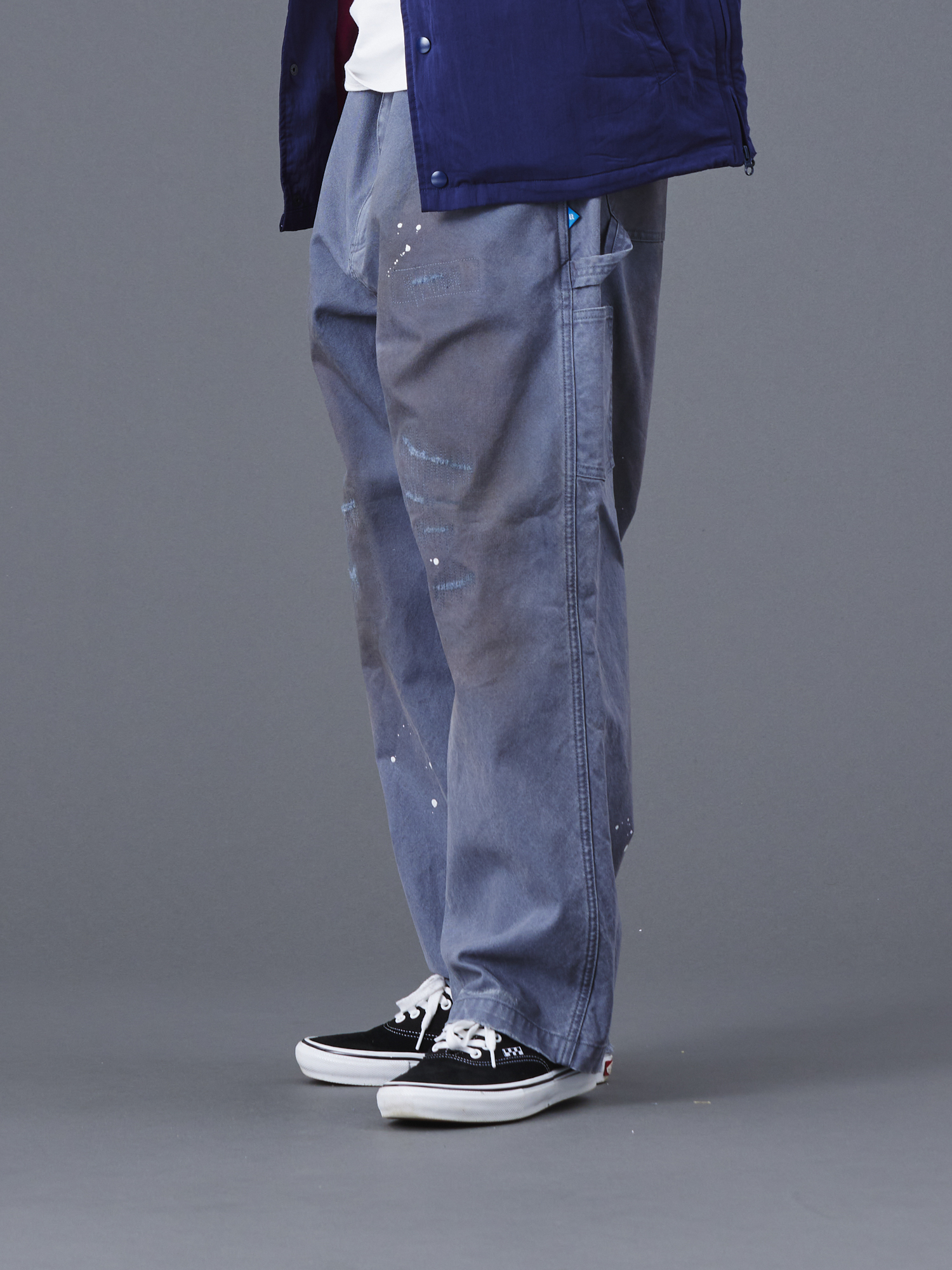 LIBERAIDERS REPAIRED CANVAS WORK PANTS 777052503 CHA