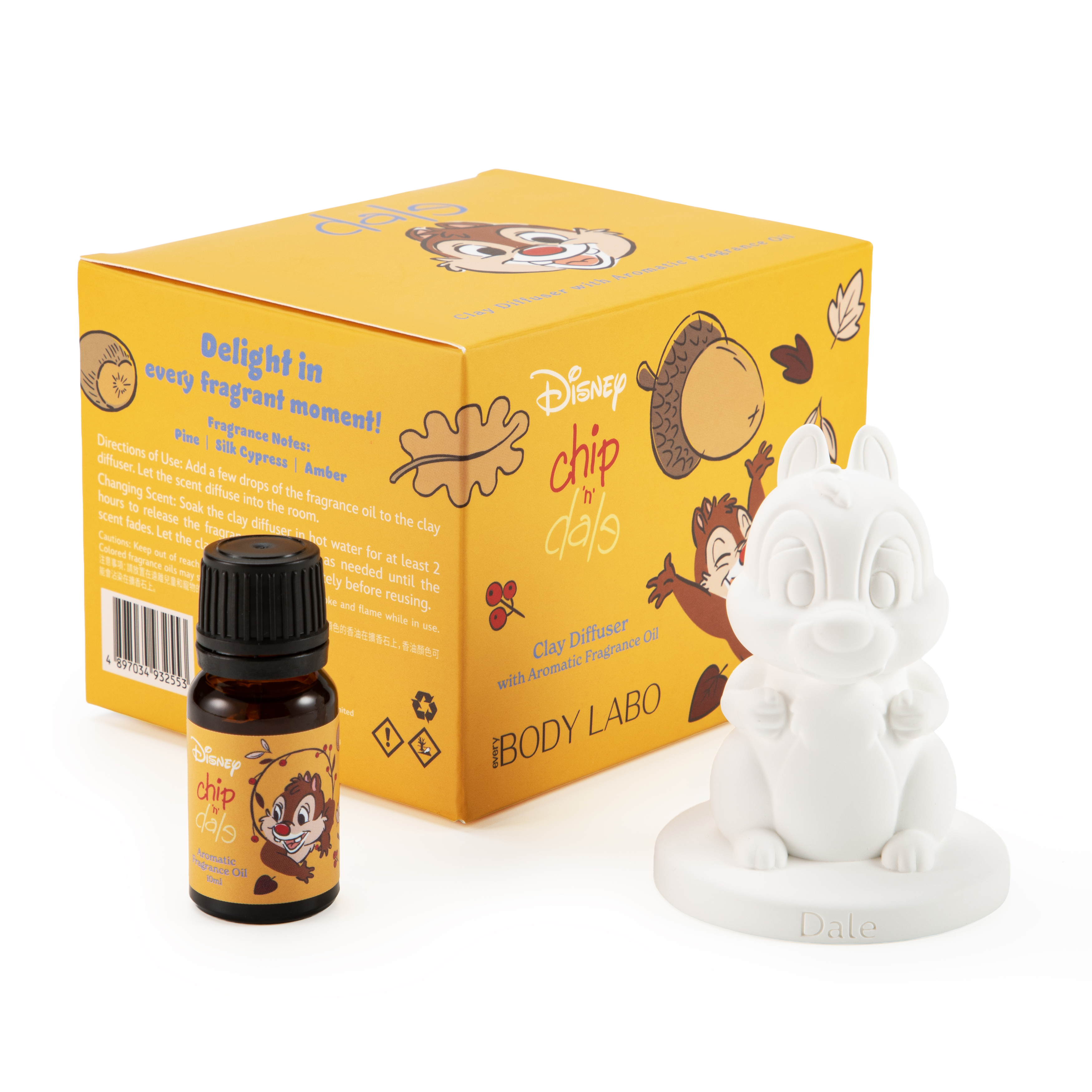 香熏連立體"DALE 大鼻"擴香石套裝 (10ml)